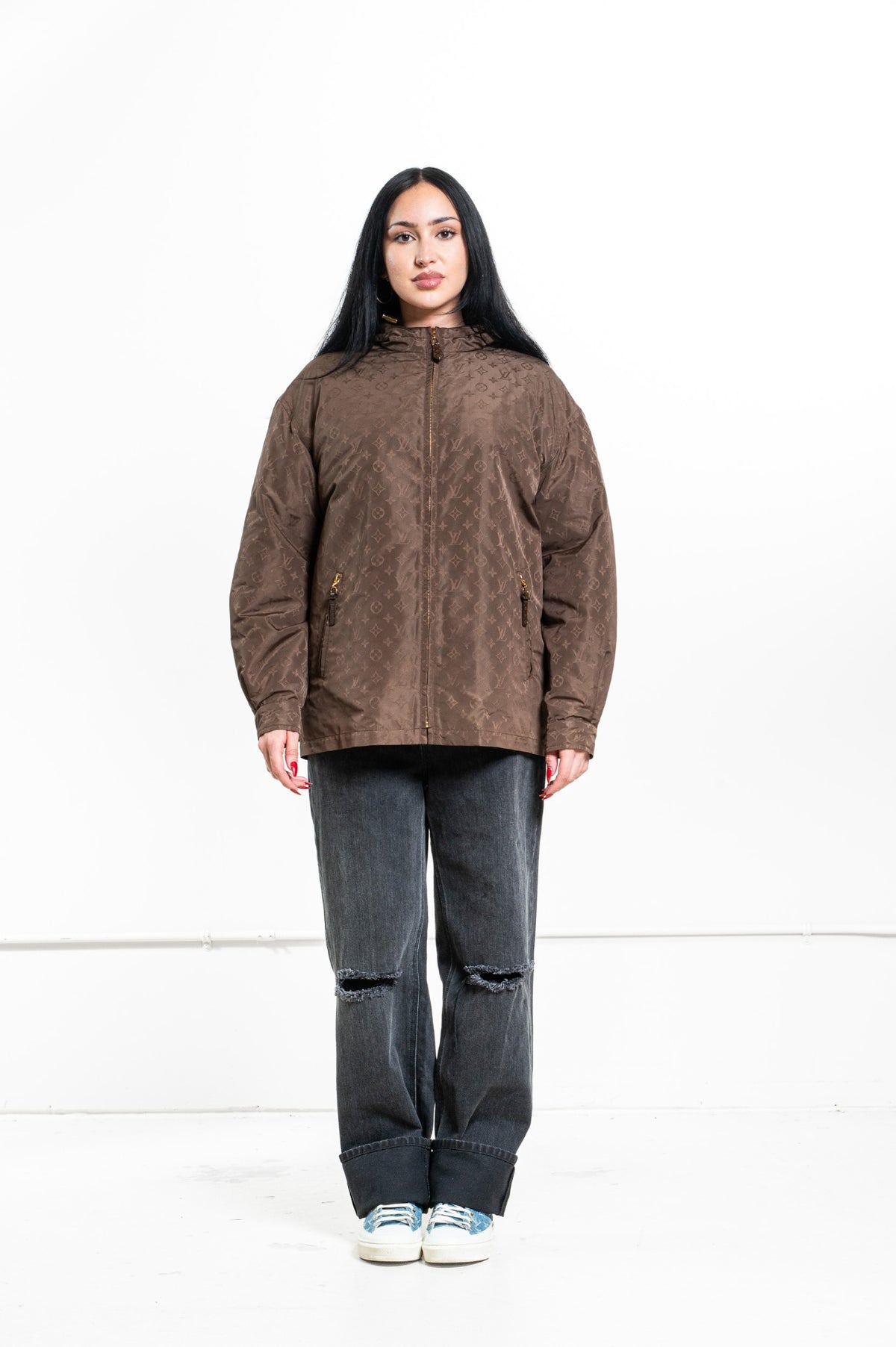 Technical Taffeta Iconic Monogram Parka 