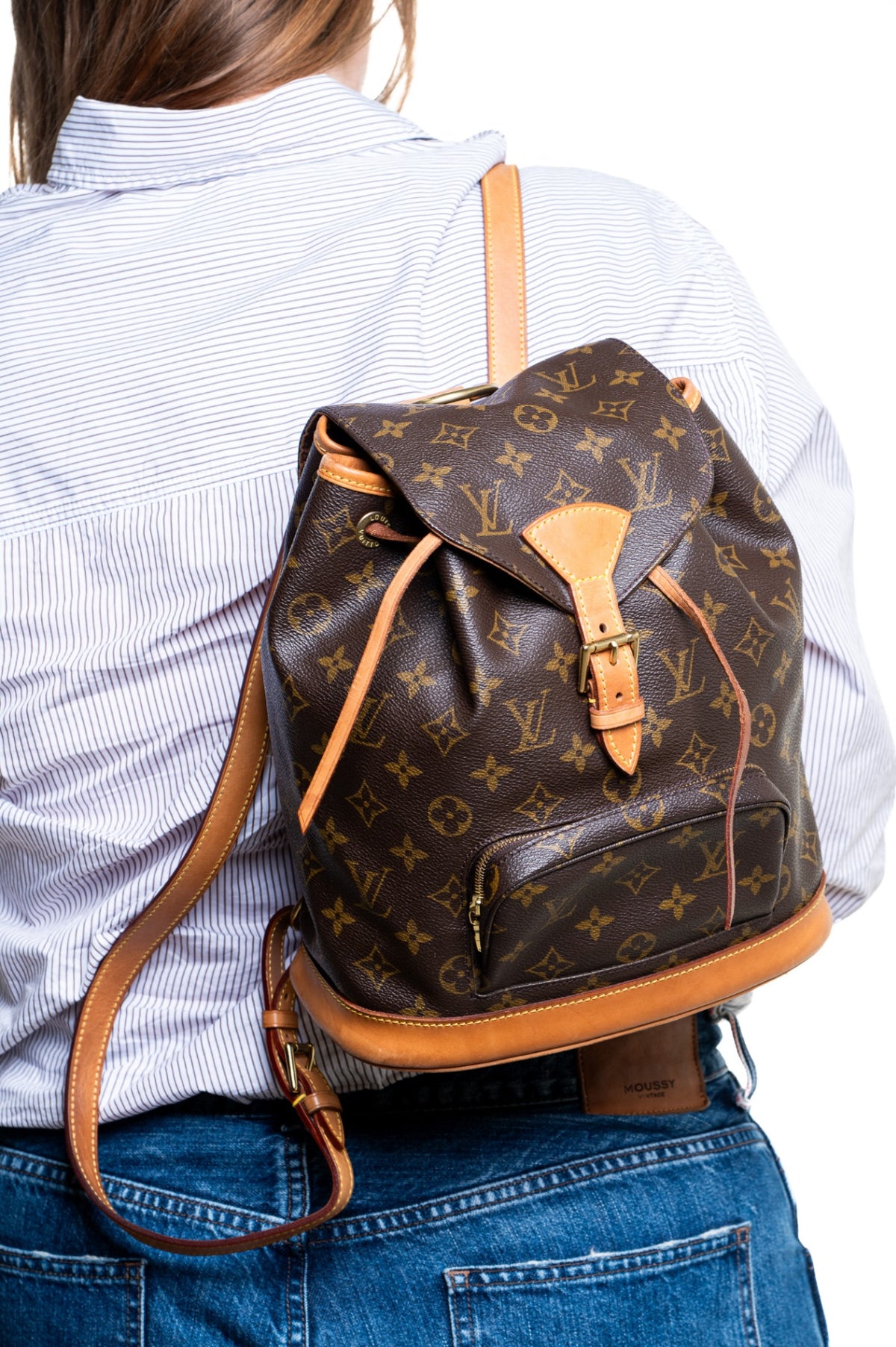 Vintage Monogram Montsouris Backpack