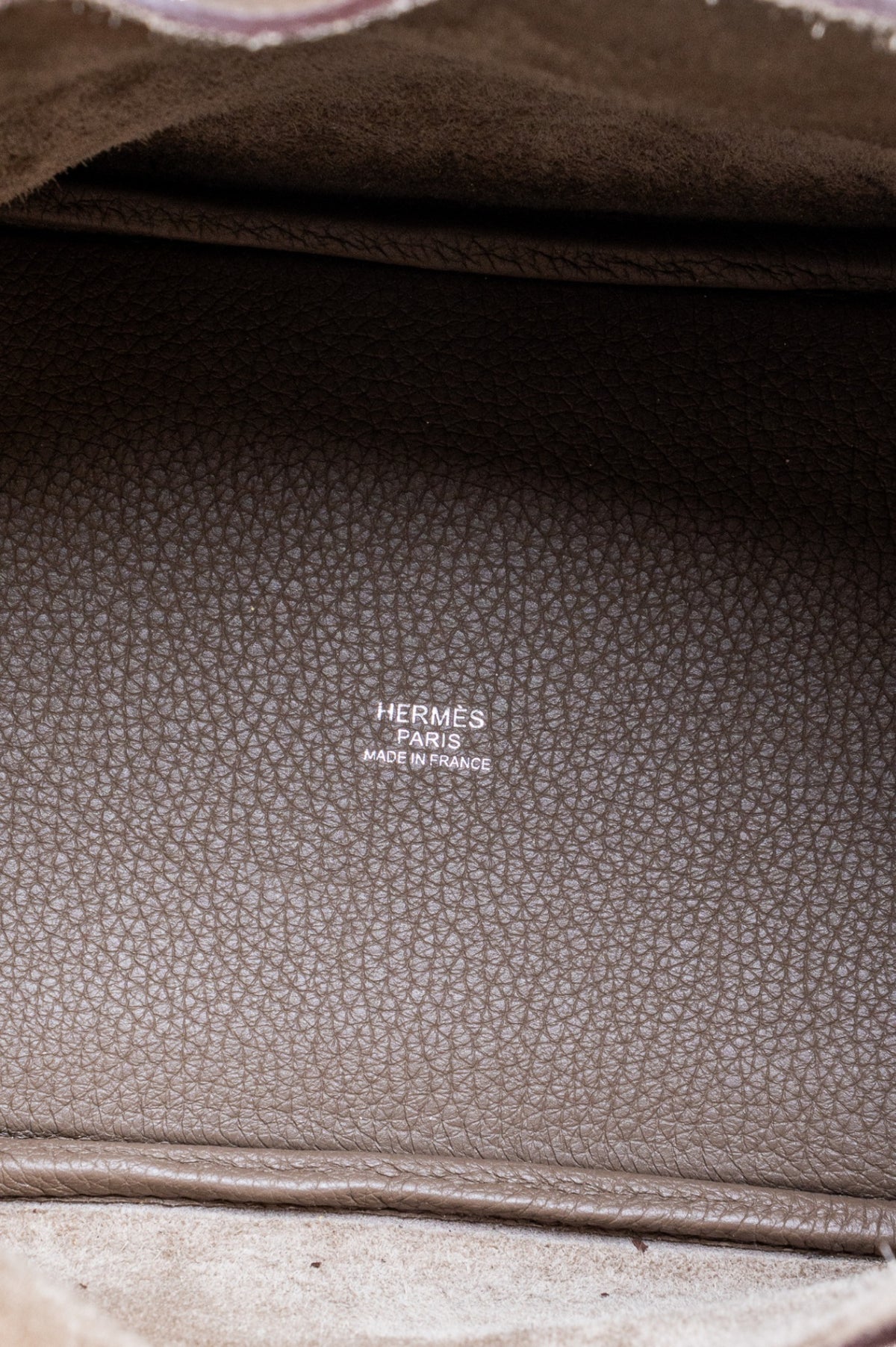 2020 Etoupe Clemence Leather Picotin Lock 18 Bag