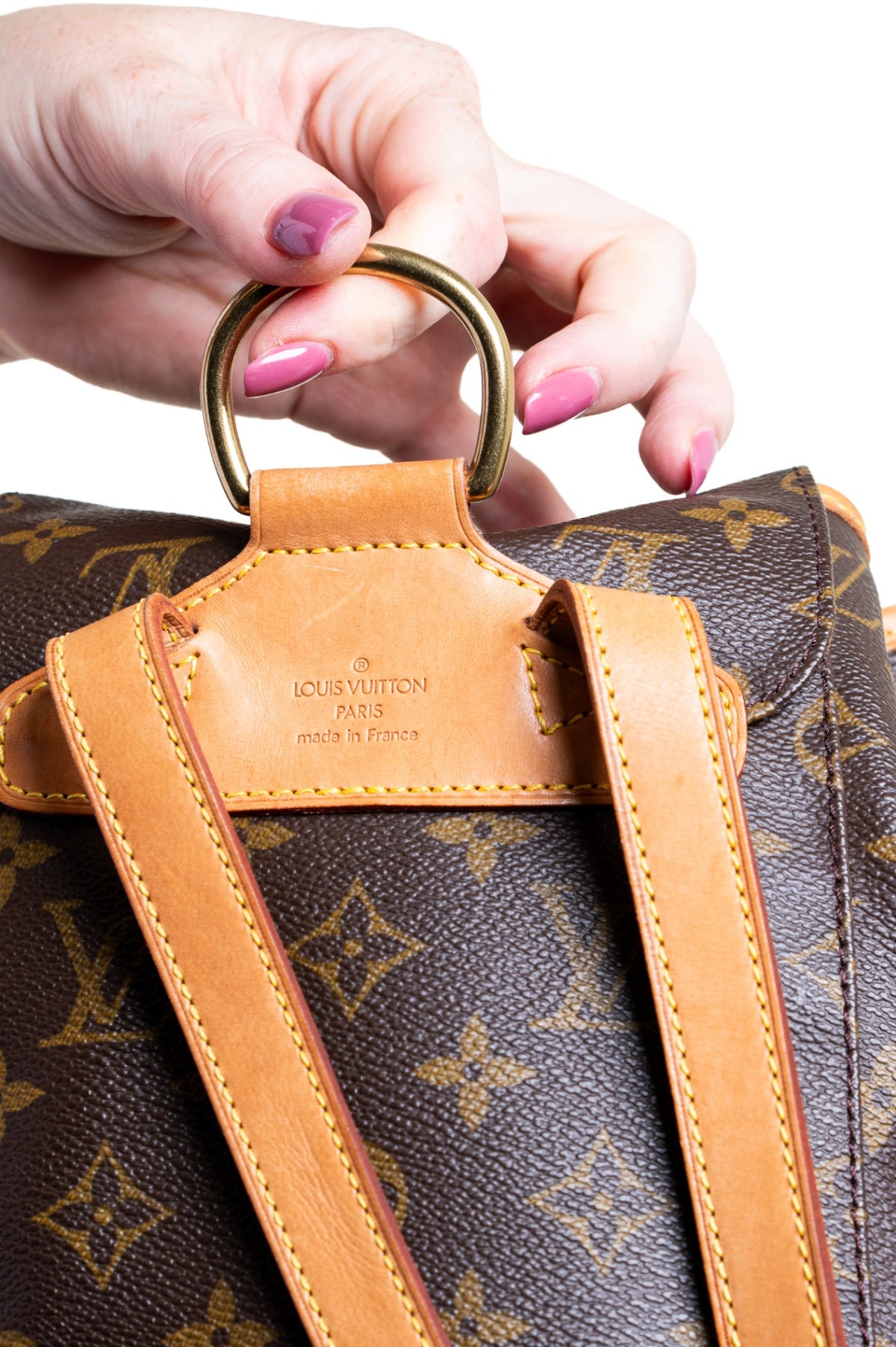 Vintage Monogram Montsouris Backpack