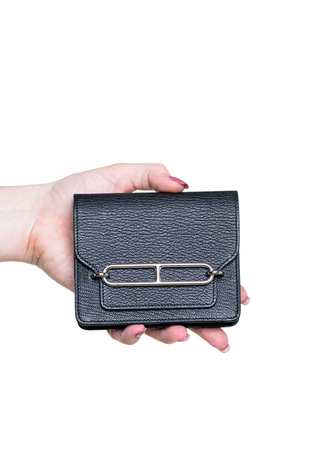 Black Roulis Slim Wallet
