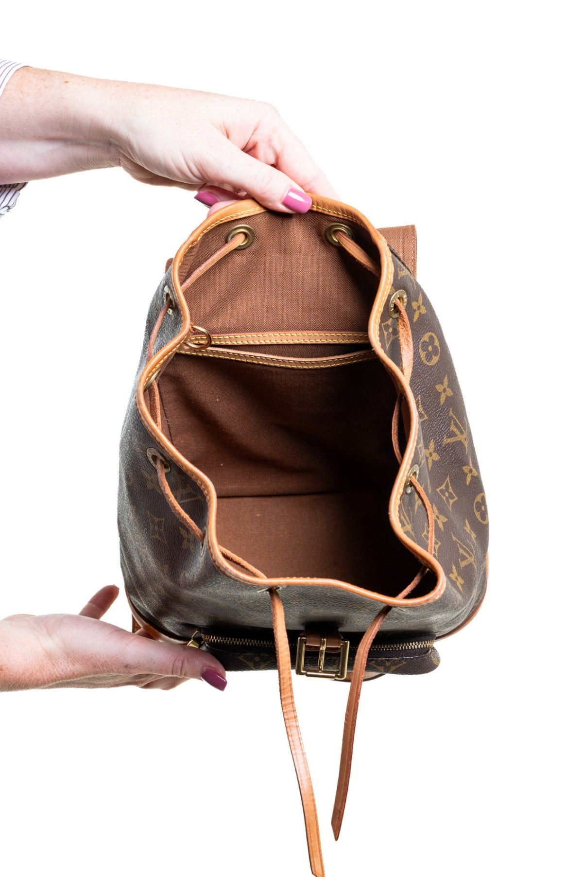 Vintage Monogram Montsouris Backpack