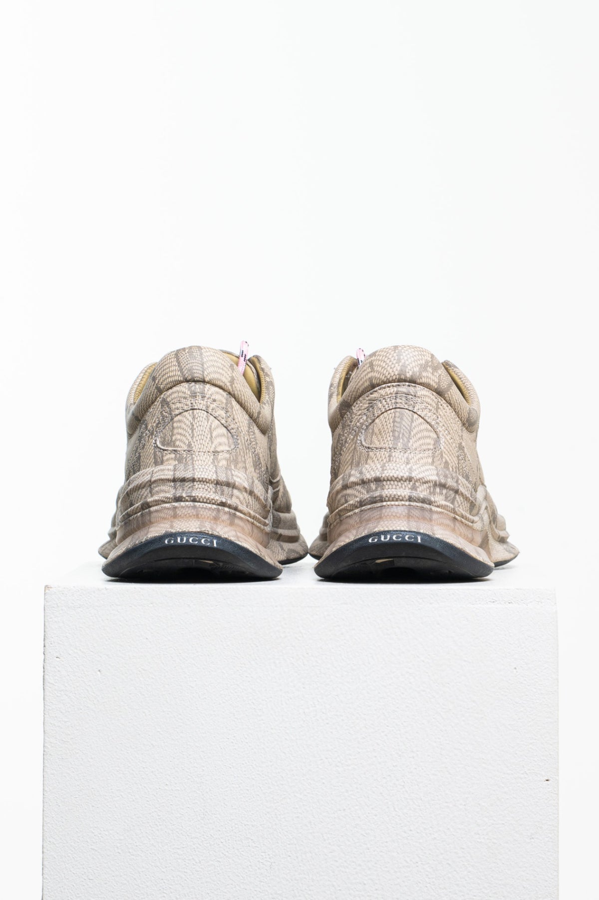 GG Print Low Top Sneakers