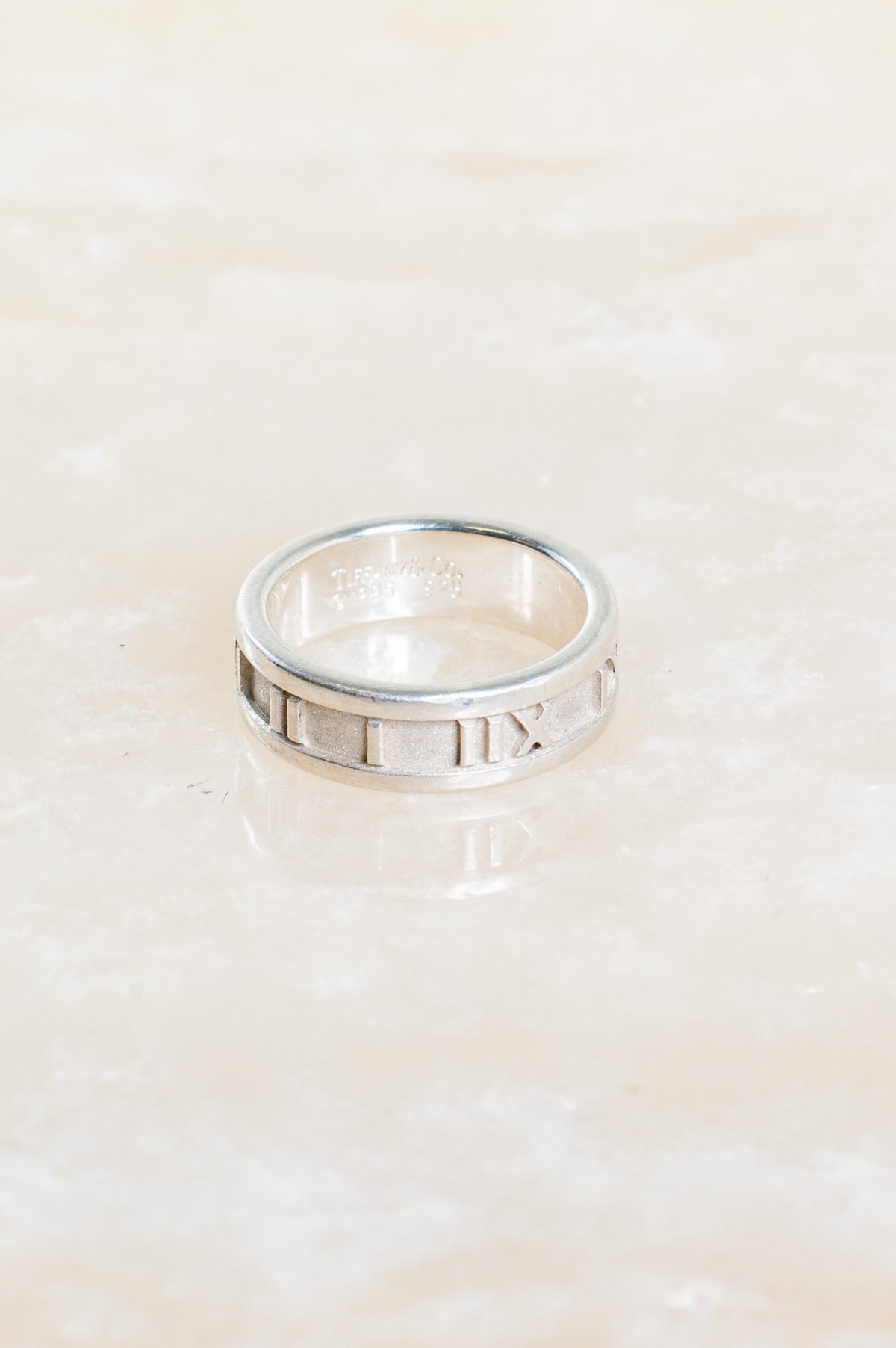 Sterling Silver Atlas Band Ring