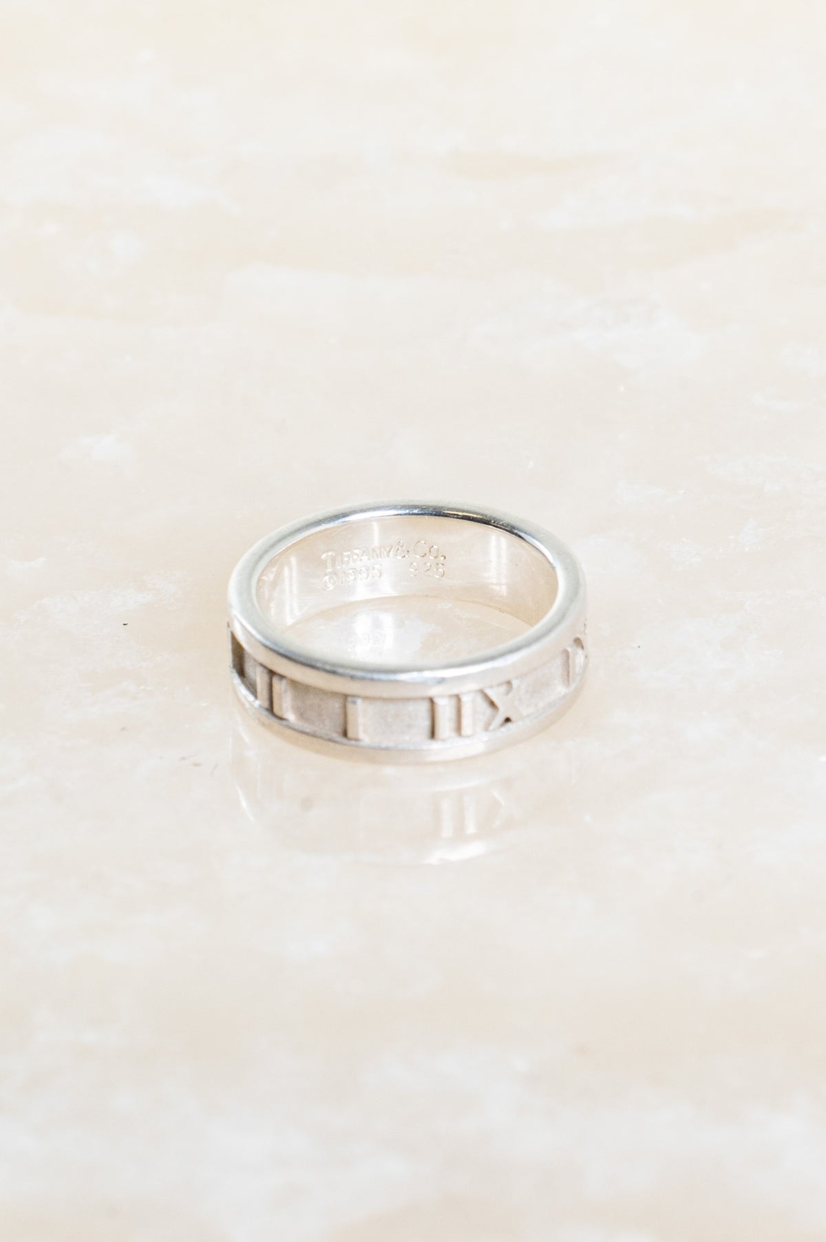 Sterling Silver Atlas Band Ring