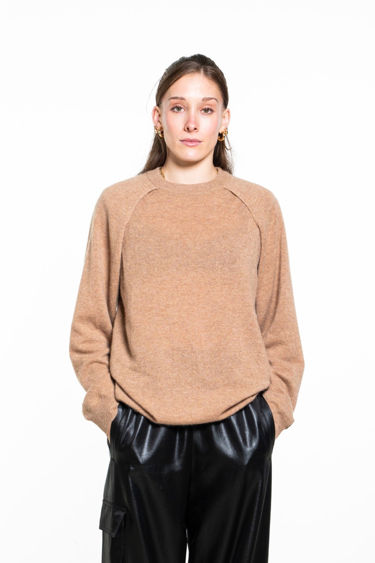 Camel Cashmere Sweater