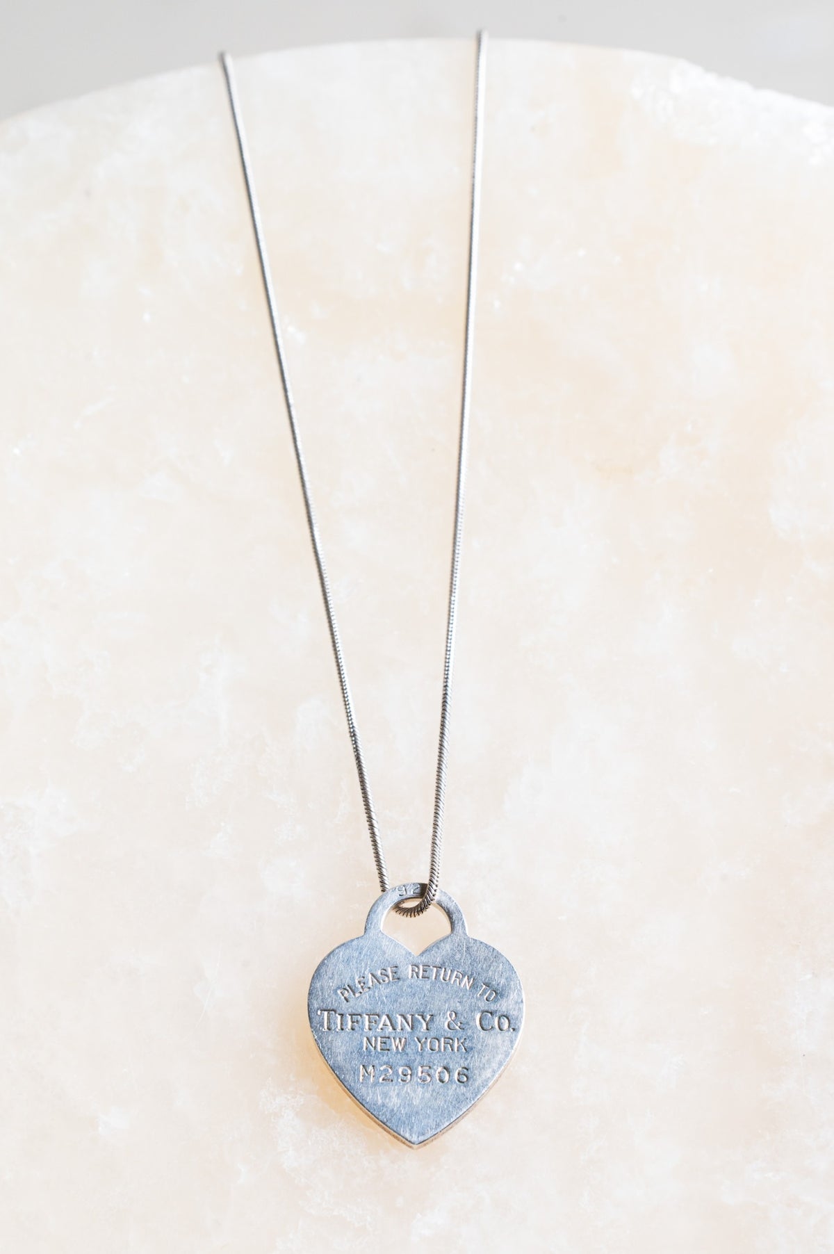 'Return to Tiffany' Medium Heart Tag Pendant Necklace