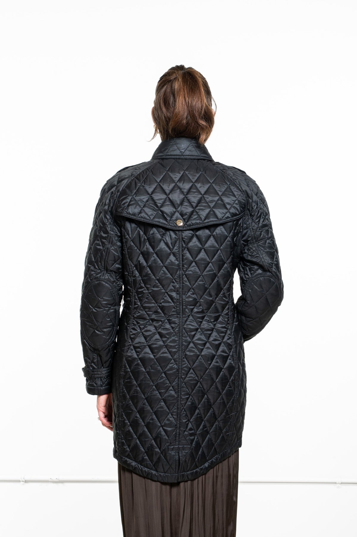 Black Finsbridge Quilted Jacket