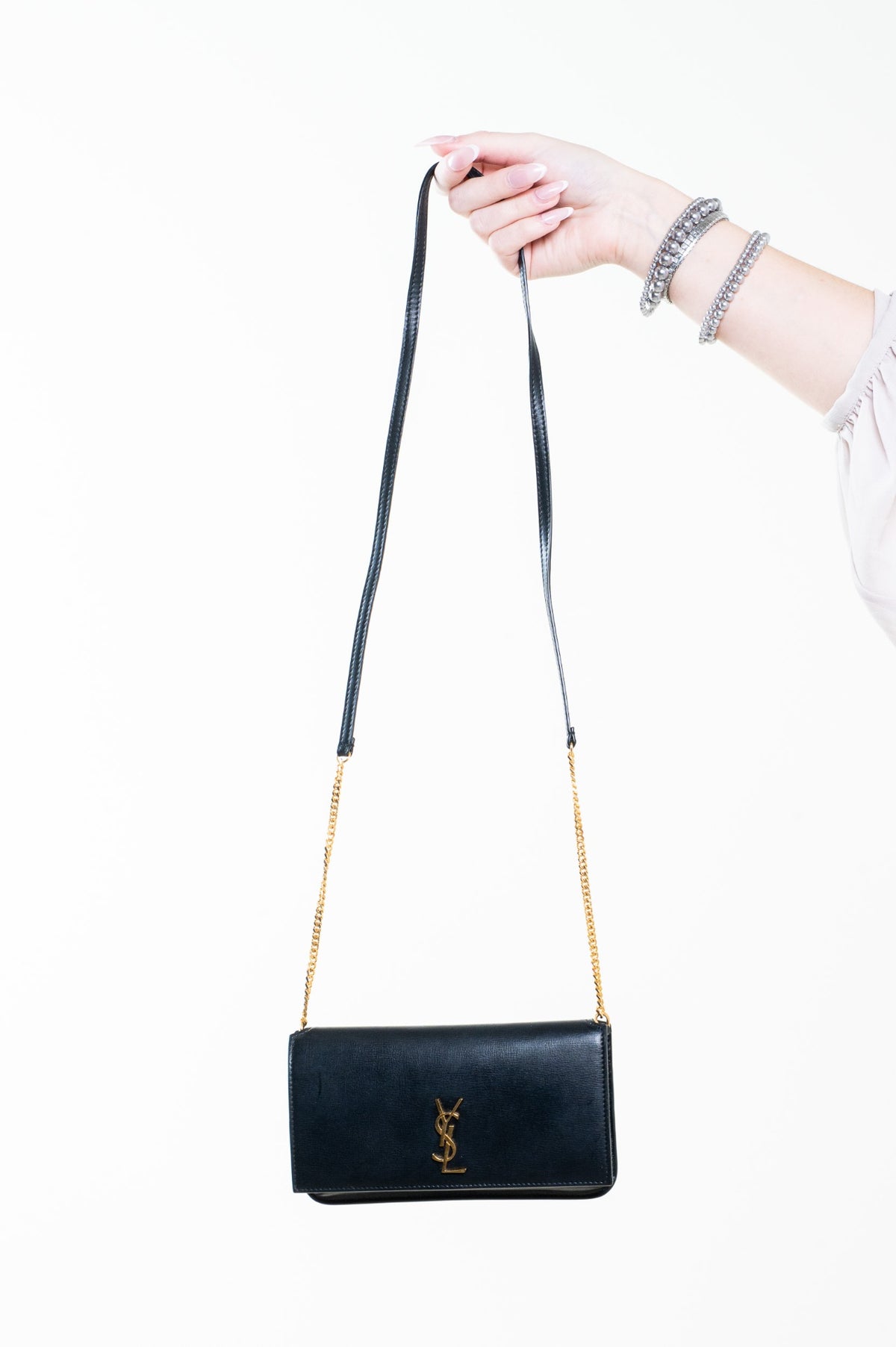 Black Phone Crossbody Bag