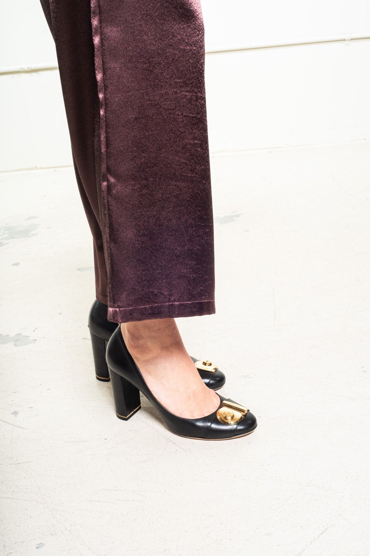 Dark Brown Summer Satin Wide Leg Pull On Pant