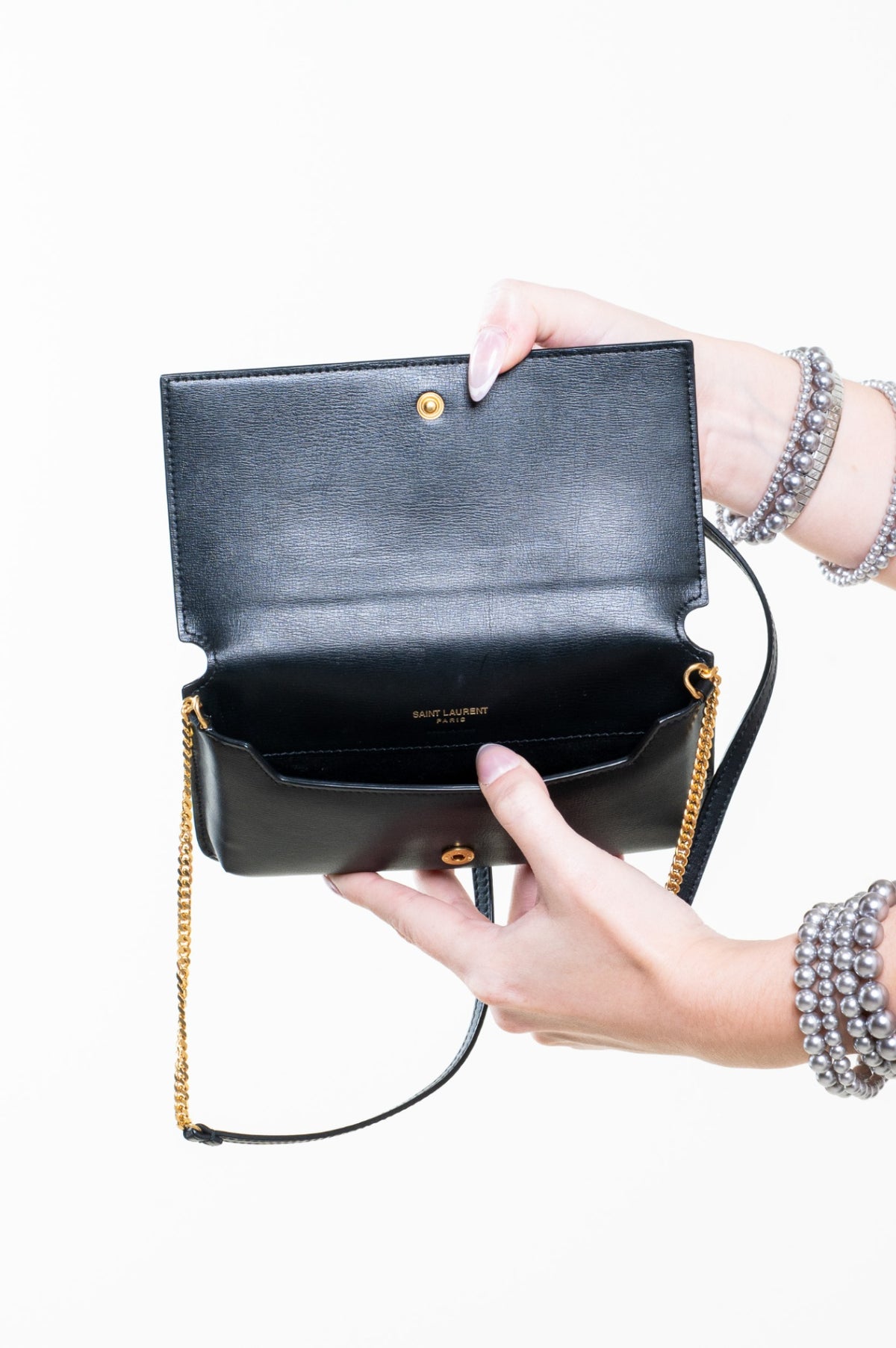 Black Phone Crossbody Bag