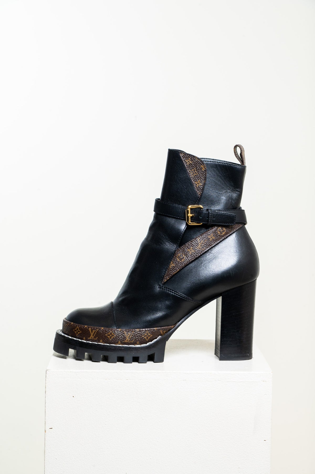Black Star Trail Monogram Ankle Boot