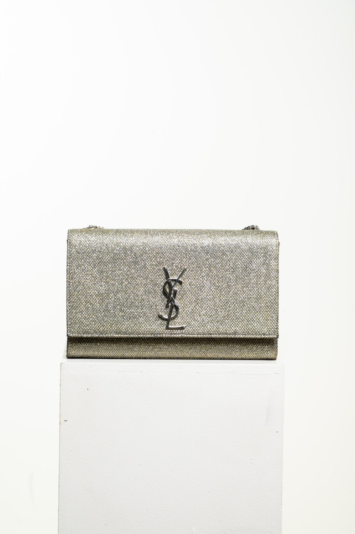 Gold Glitter Kate Crossbody Bag