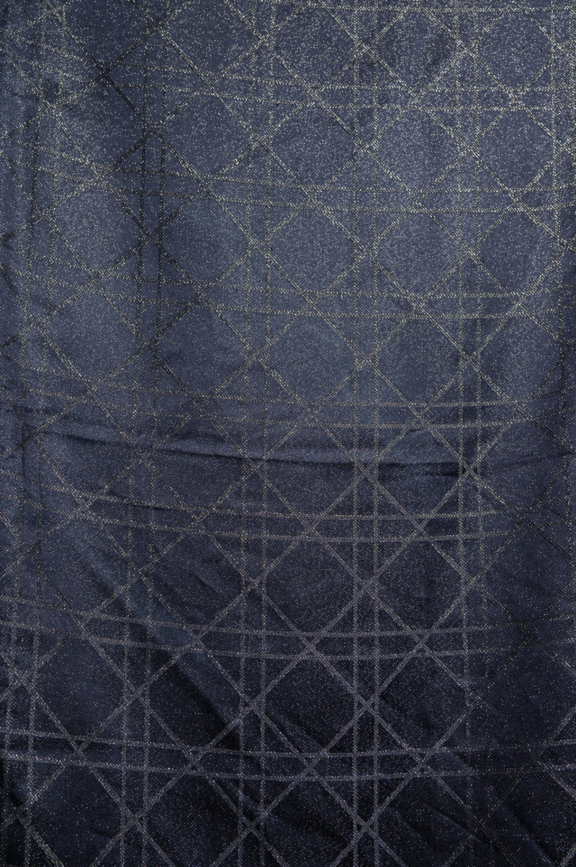 Black and Gold Cannage Shawl