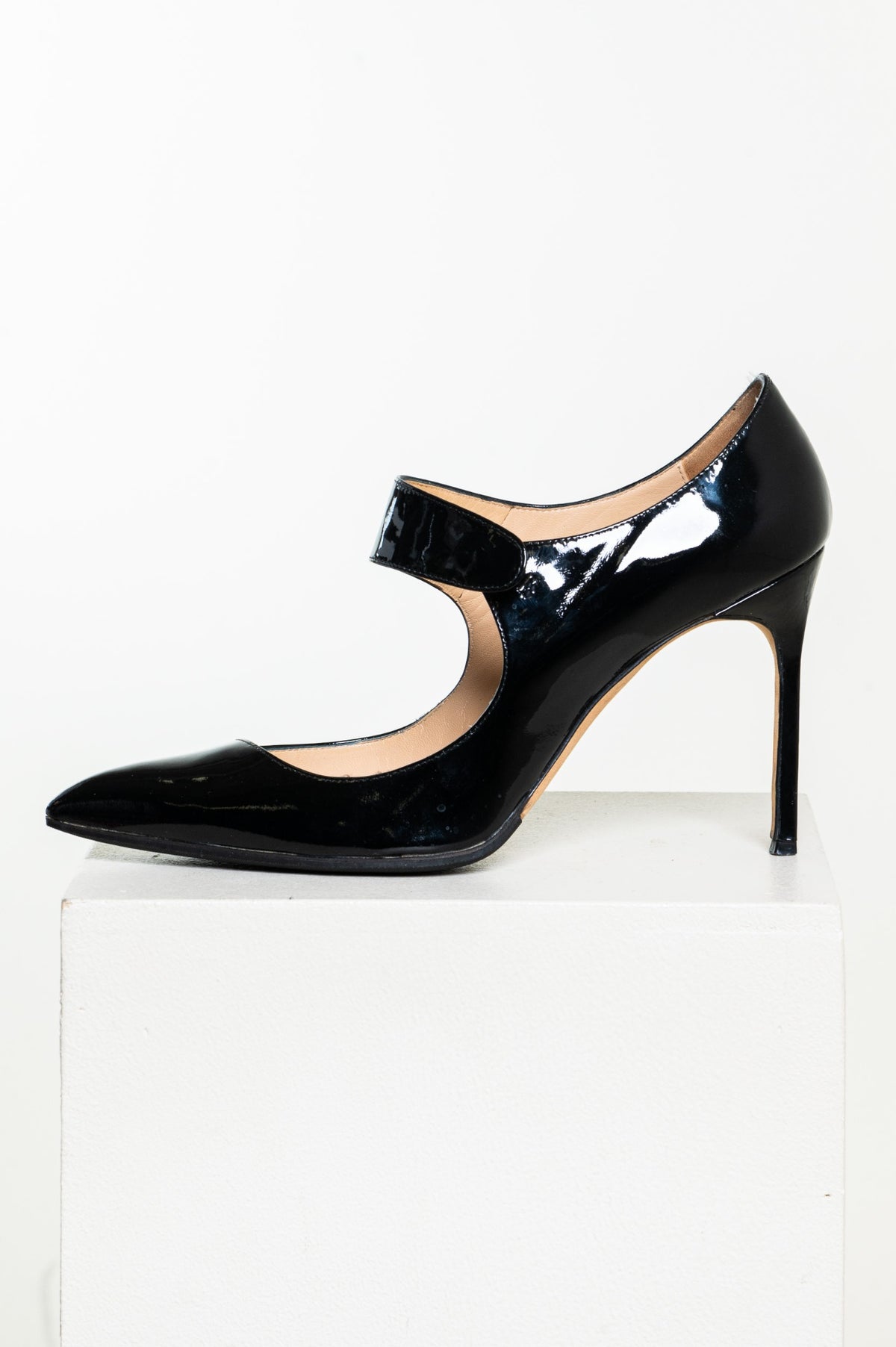 Black Campari Mary Jane Pumps