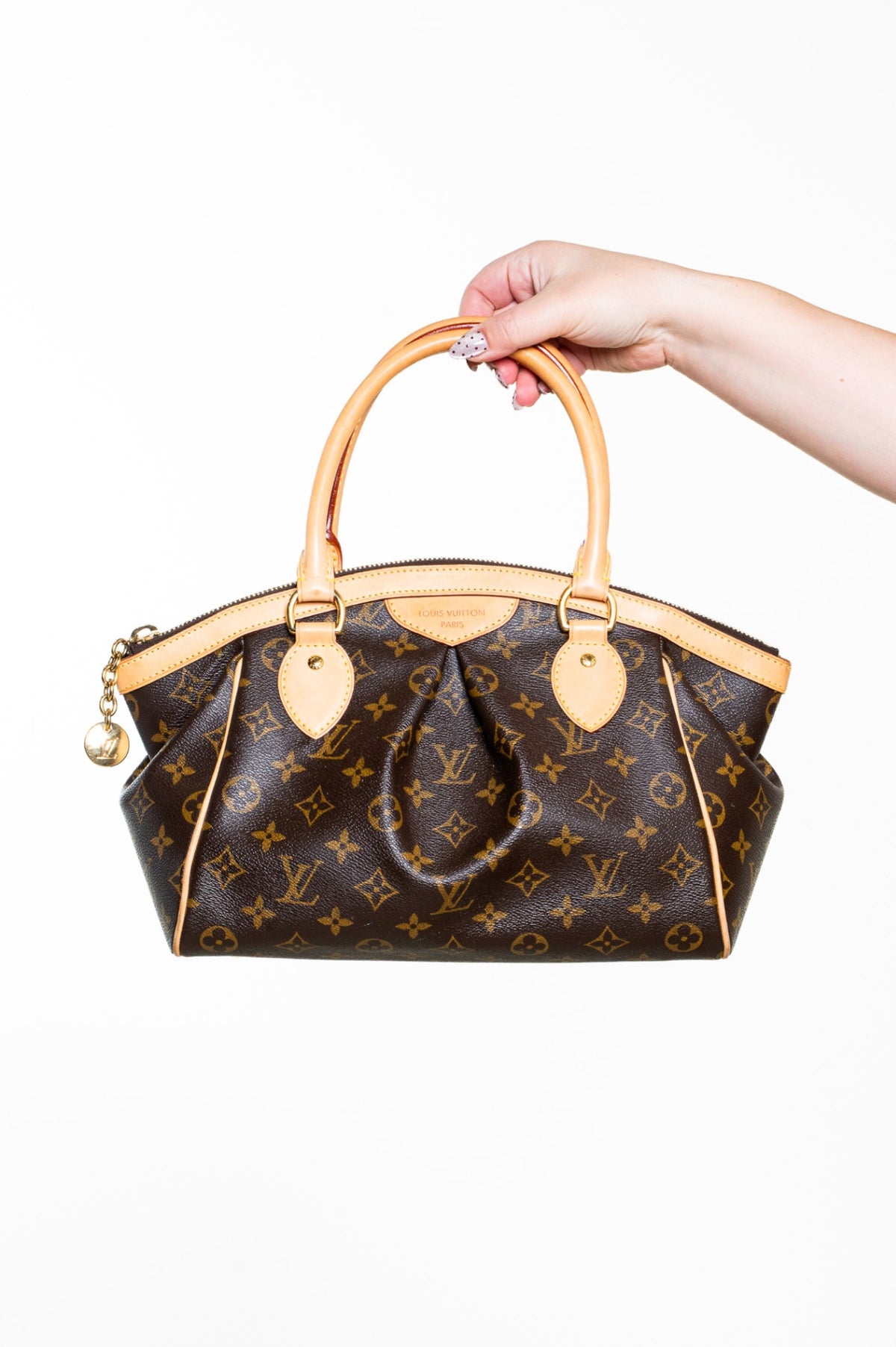 Brown Monogram Tivoli PM Handbag