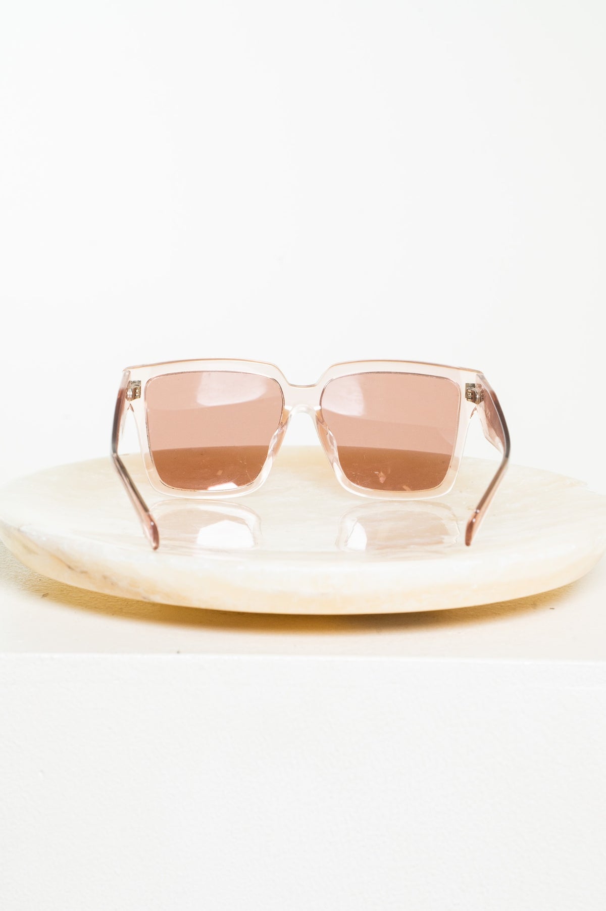 Pink Transparent PR24Z Sunglasses