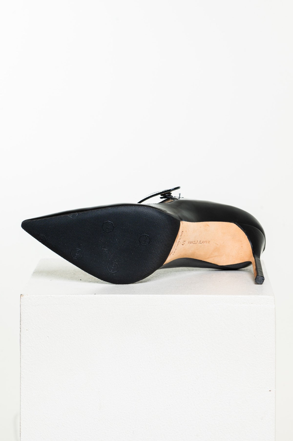 Black Campari Mary Jane Pumps