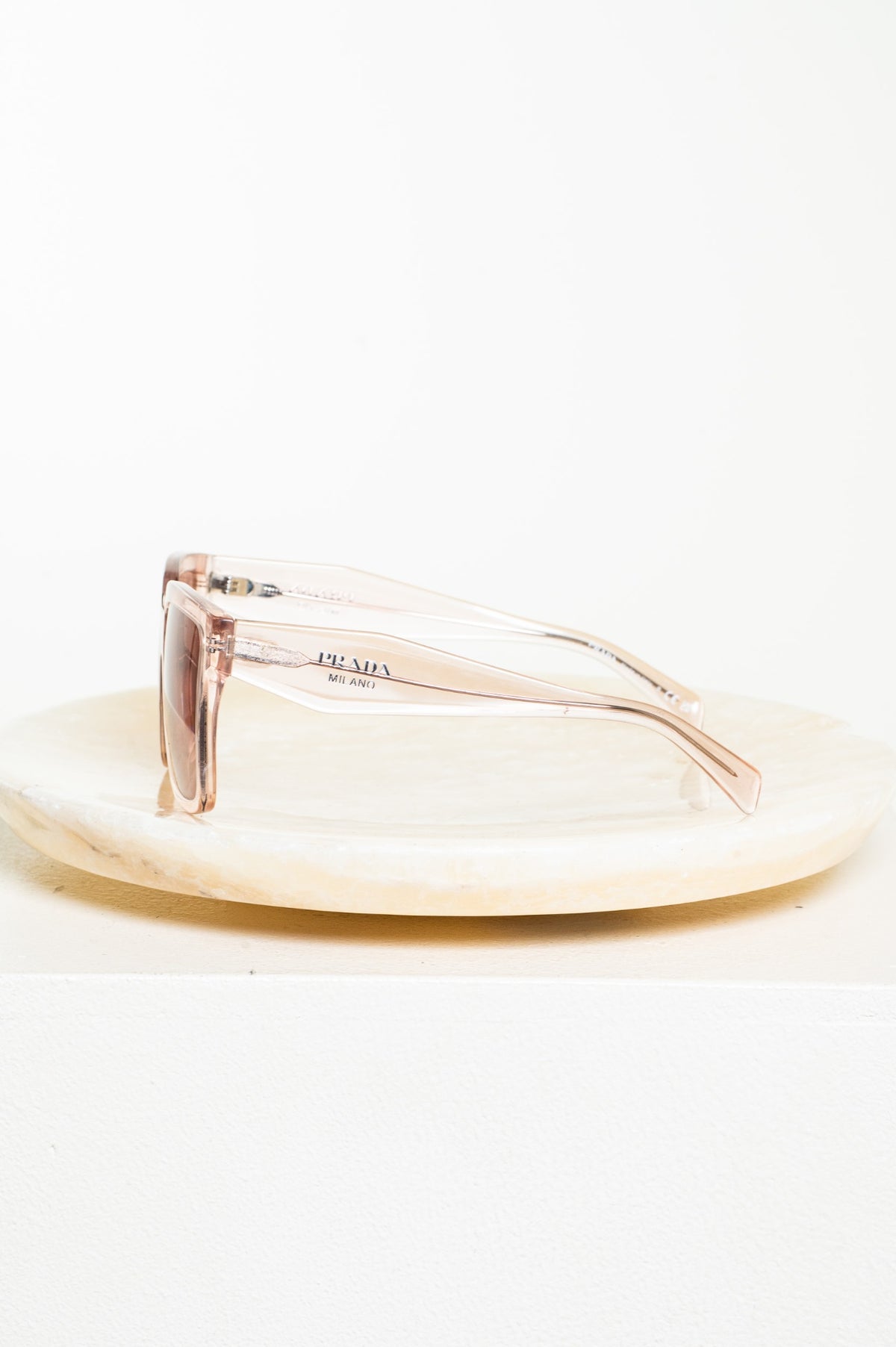 Pink Transparent PR24Z Sunglasses