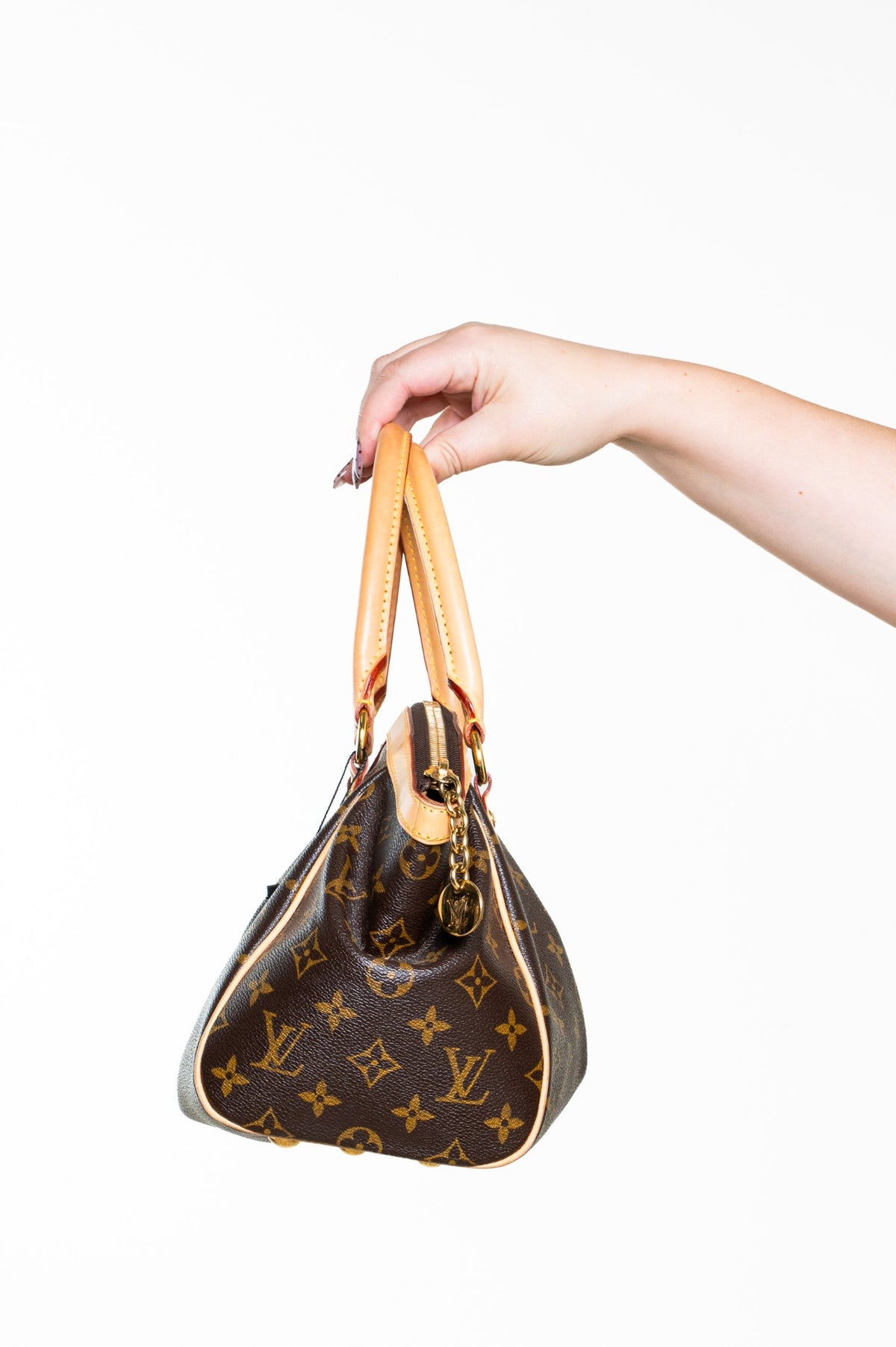Brown Monogram Tivoli PM Handbag