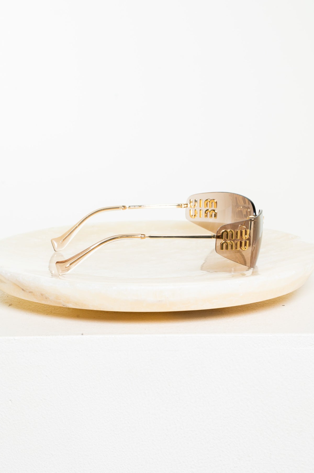Gold MU A51 Sunglasses