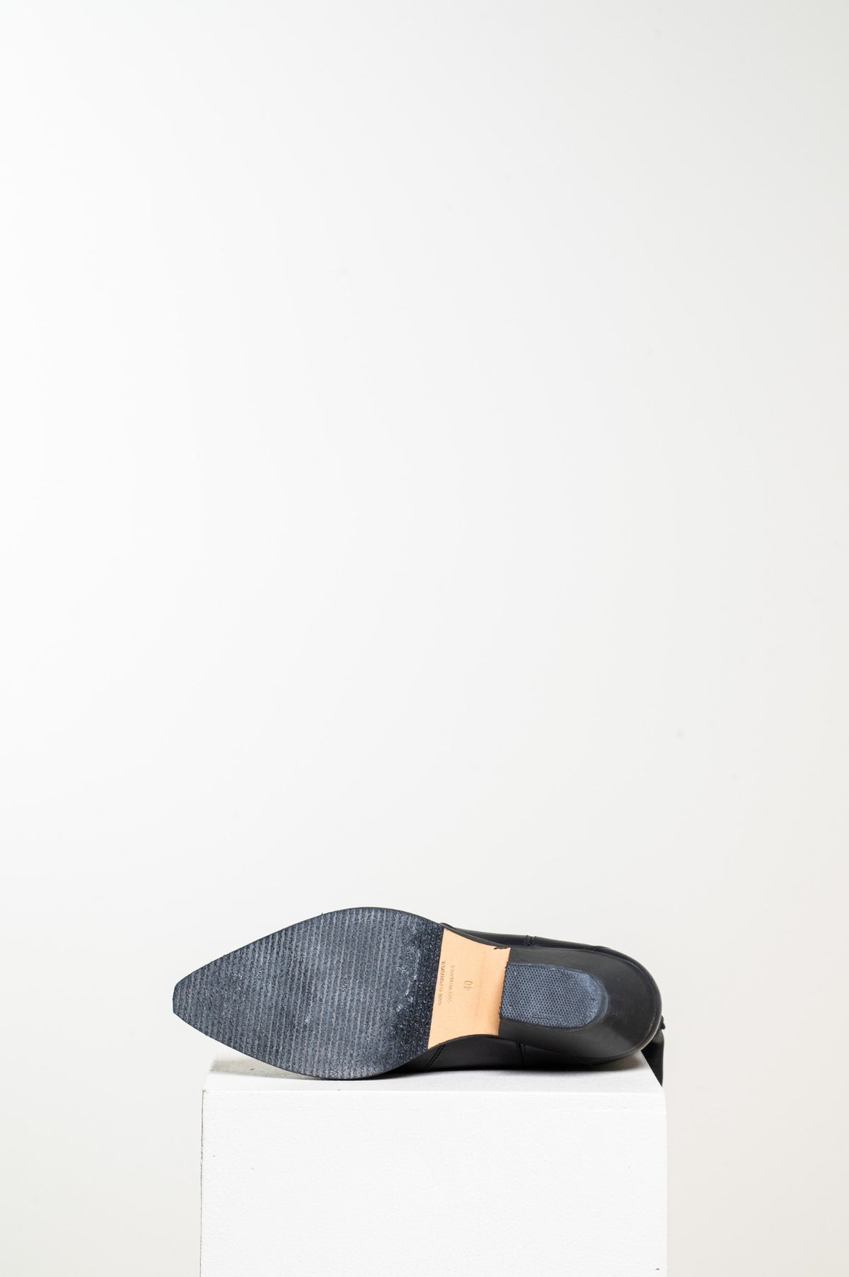 Black Denvee Leather Boot