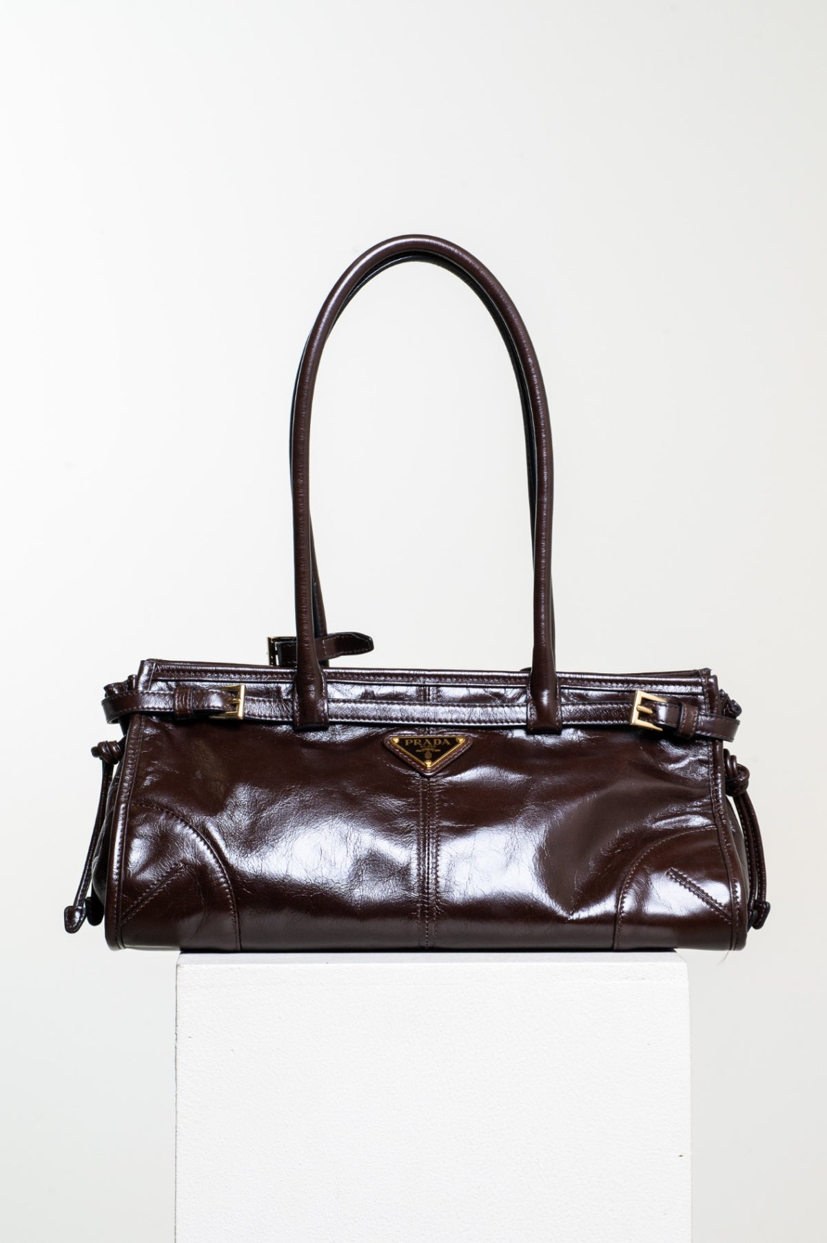 Brown Bonnie Medium Leather Handbag