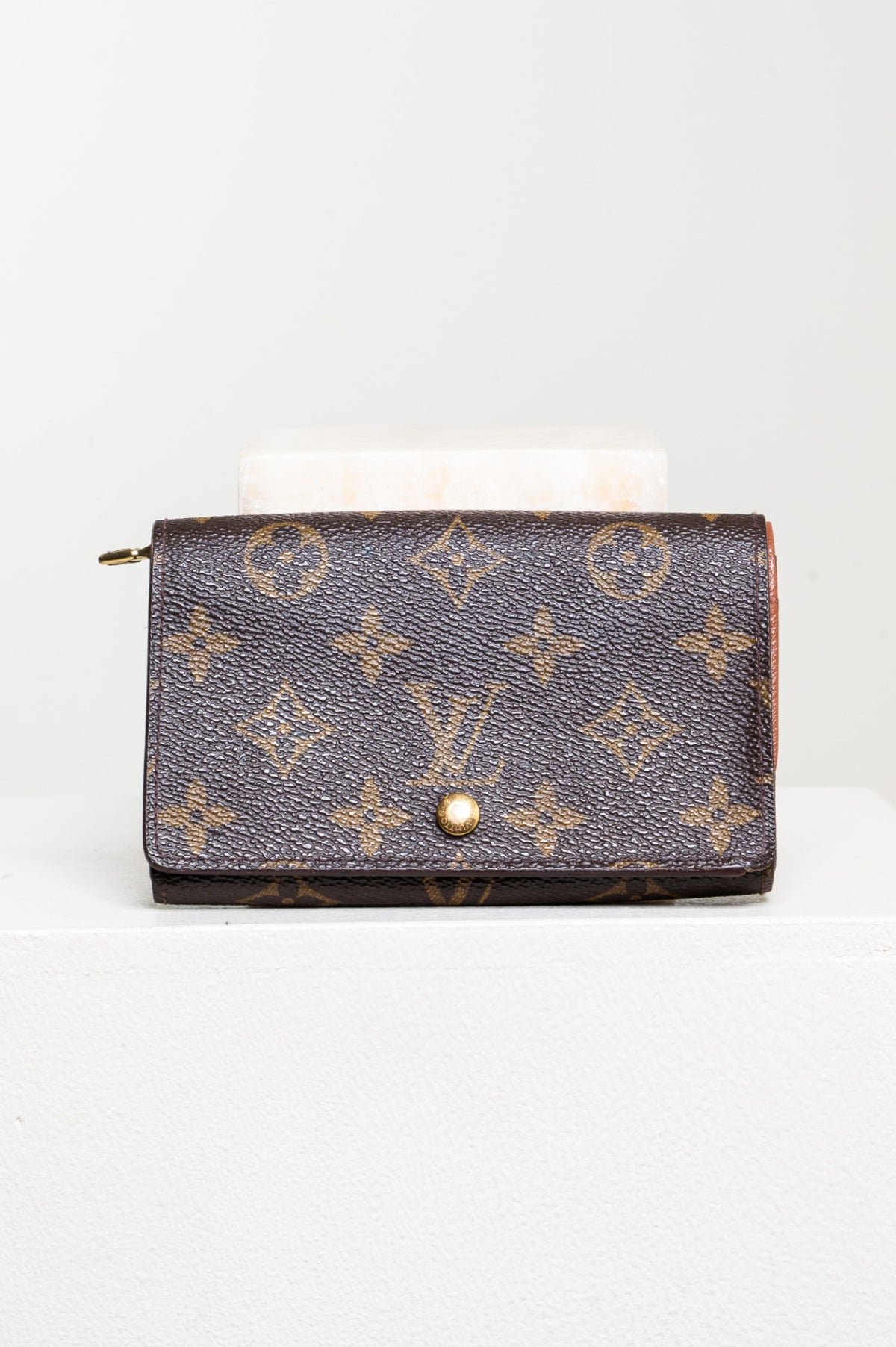 Brown Monogram Porte-Monnaie Tresor Wallet