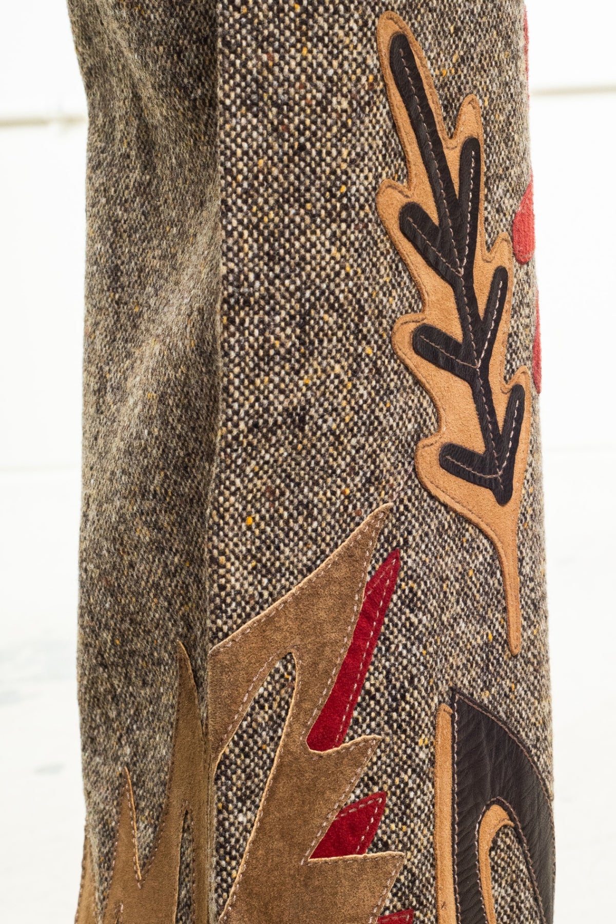 Vintage Brown Leaf Pant