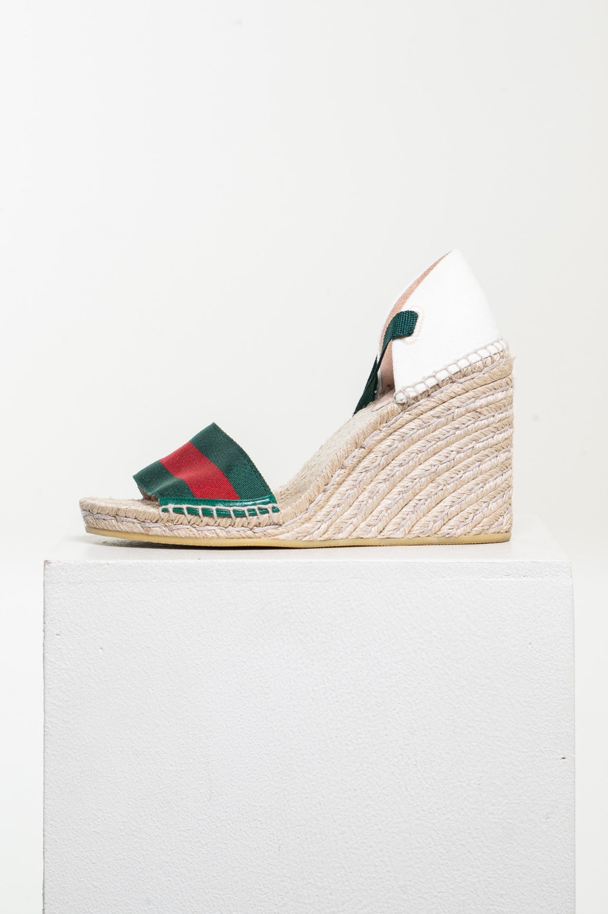 Lilibeth Web Espadrille Wedge Sandals