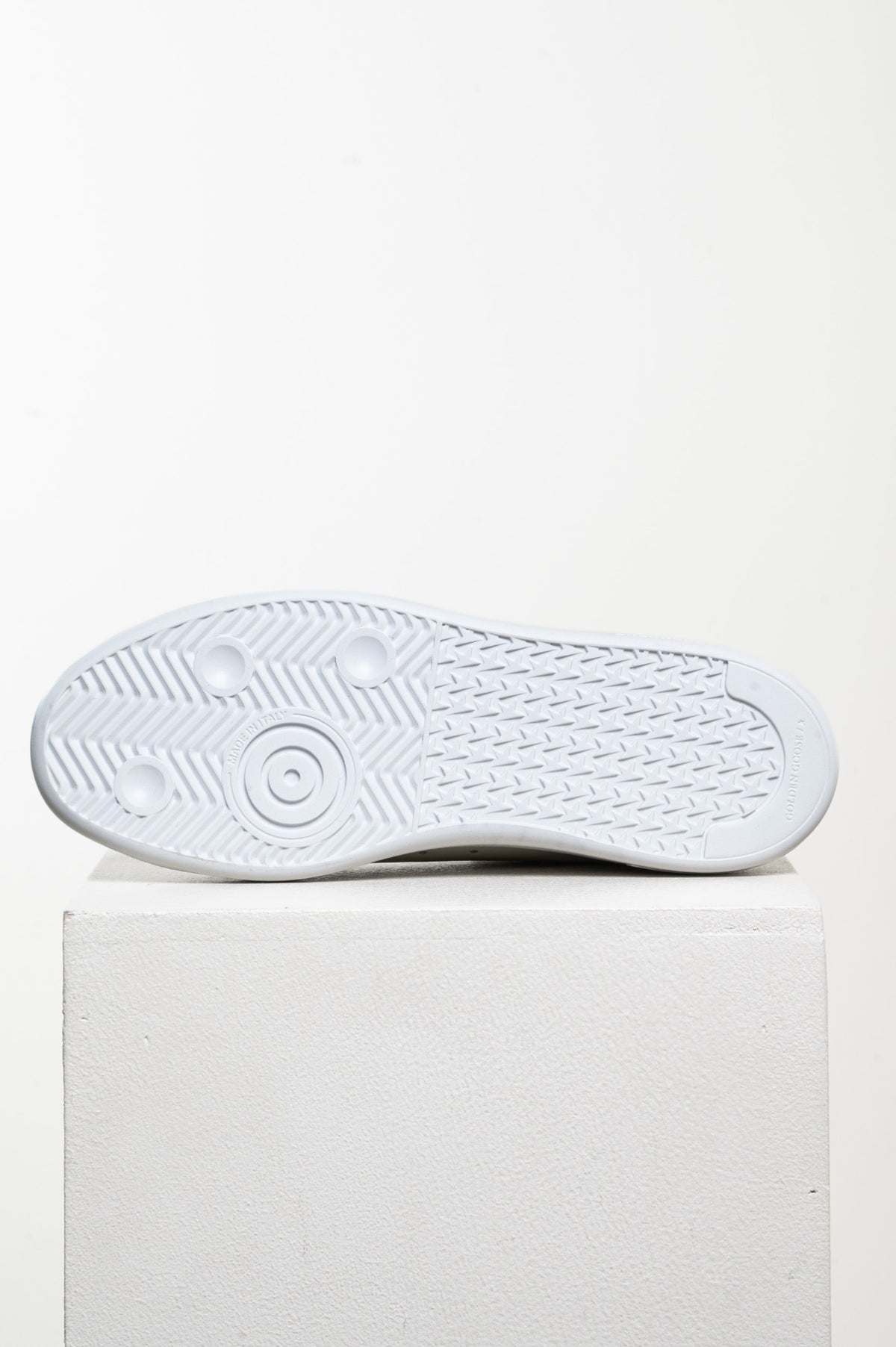 White Pure-Star Leather Sneaker