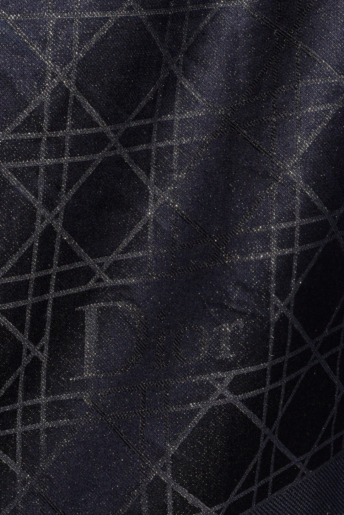Black and Gold Cannage Shawl