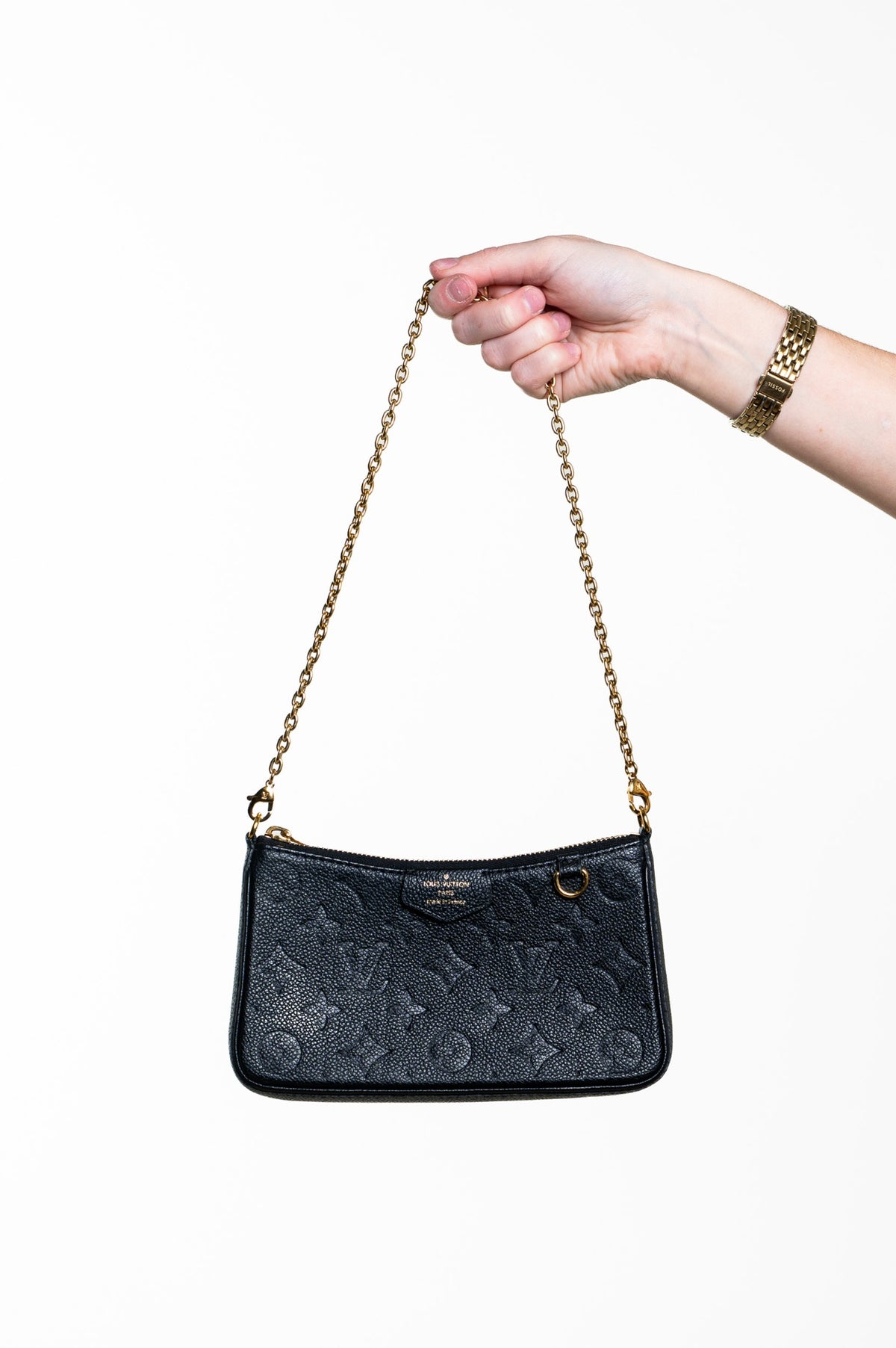 Black Monogram Empriente Easy Pouch On Strap