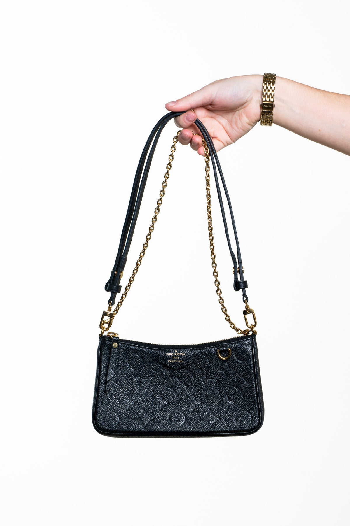 Black Monogram Empriente Easy Pouch On Strap