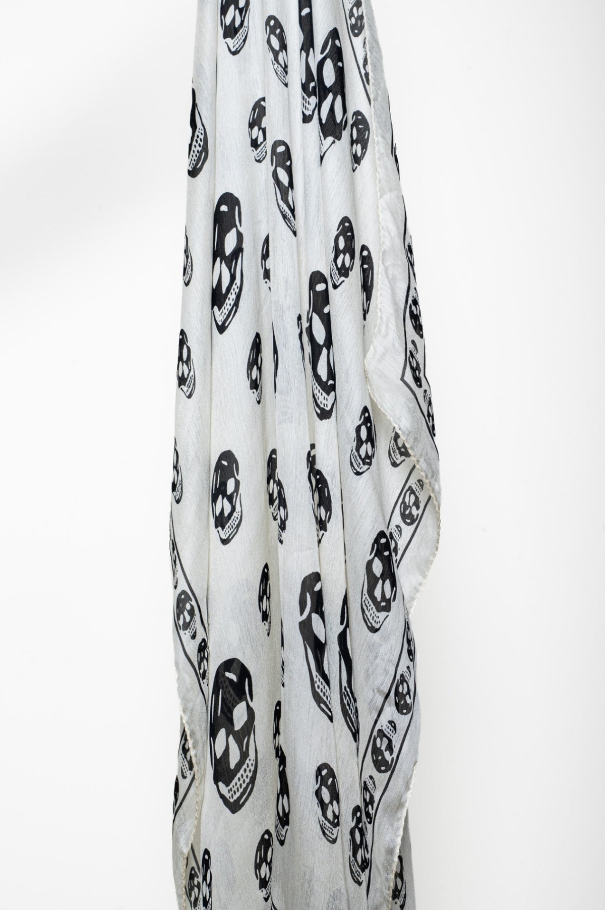 Ivory Skull Scarf