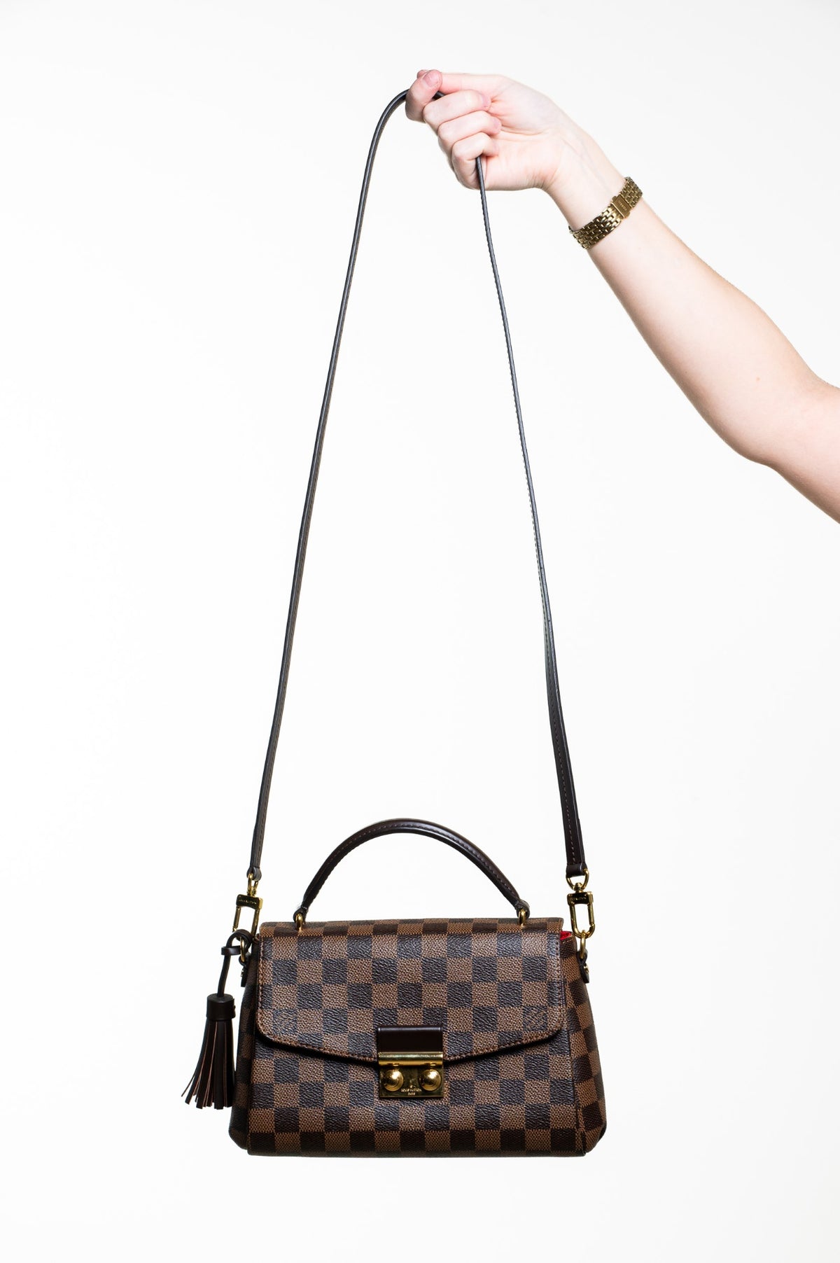 Damier Ebene Croisette Bag