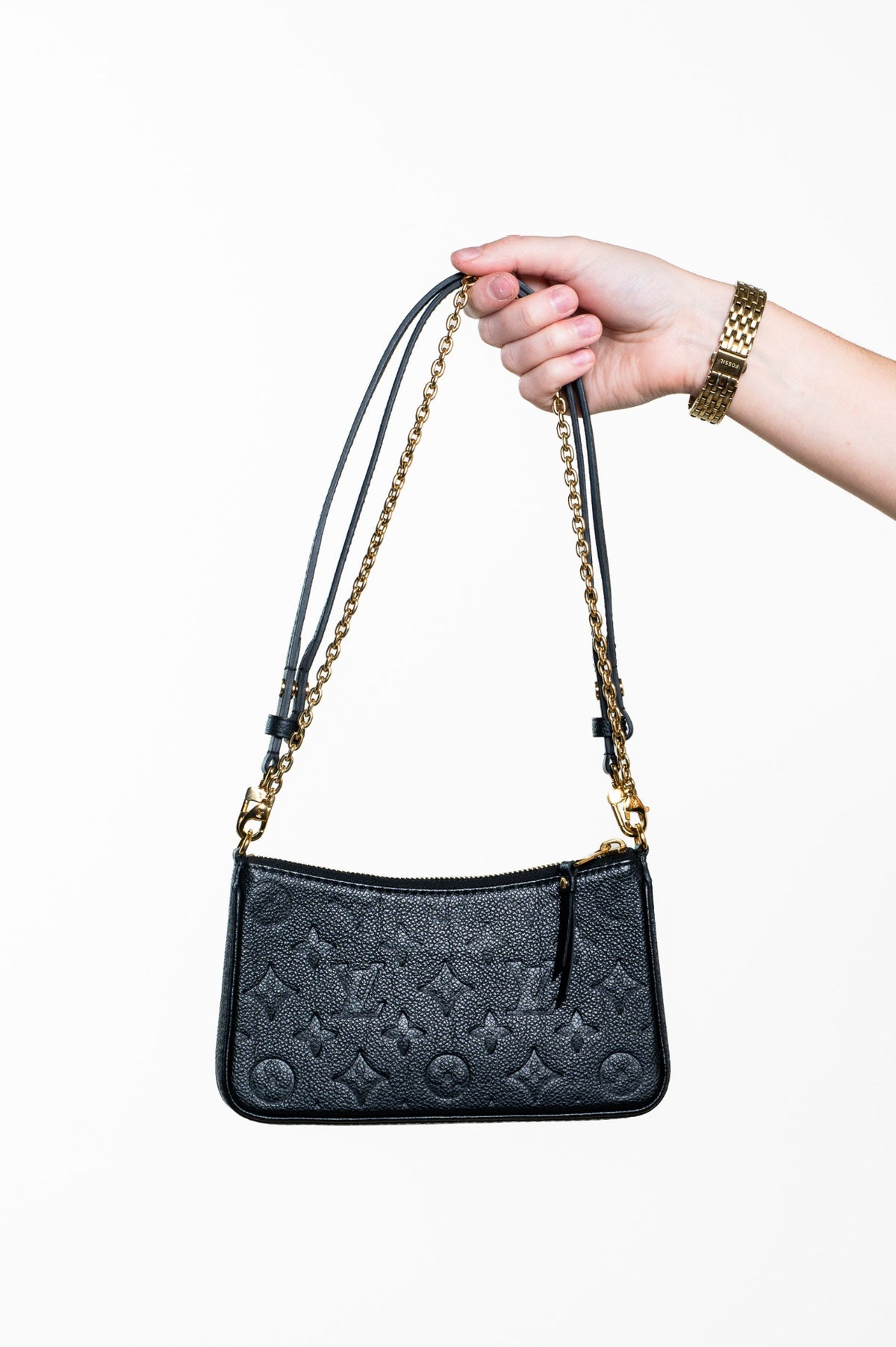 Black Monogram Empriente Easy Pouch On Strap
