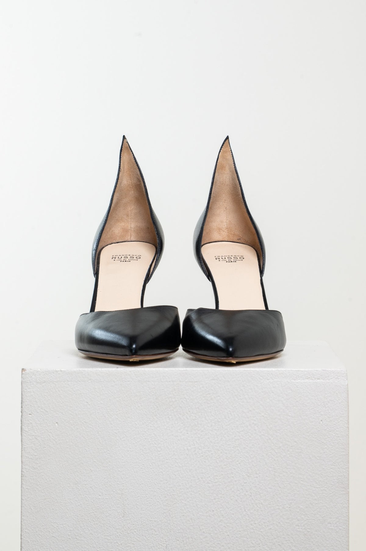 Black Flame D'Orsay Pumps