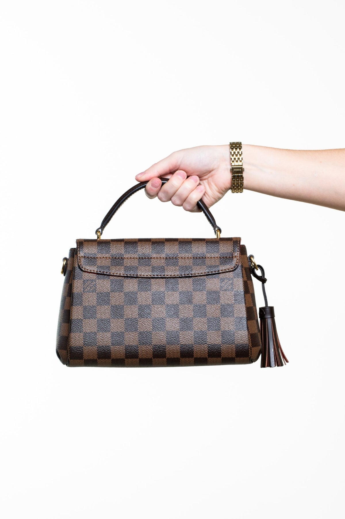 Damier Ebene Croisette Bag