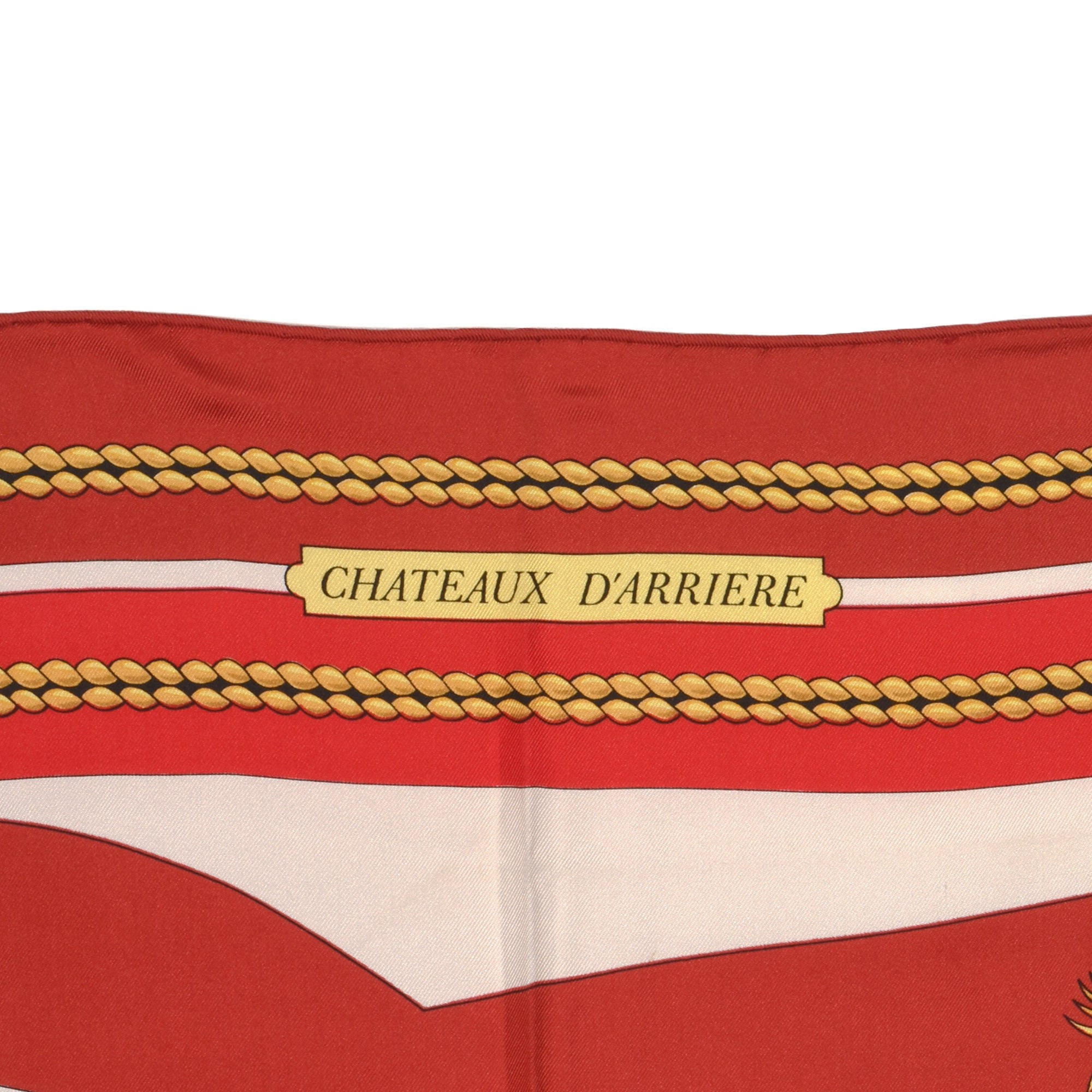 Chateaux D'arriere Silk Scarf