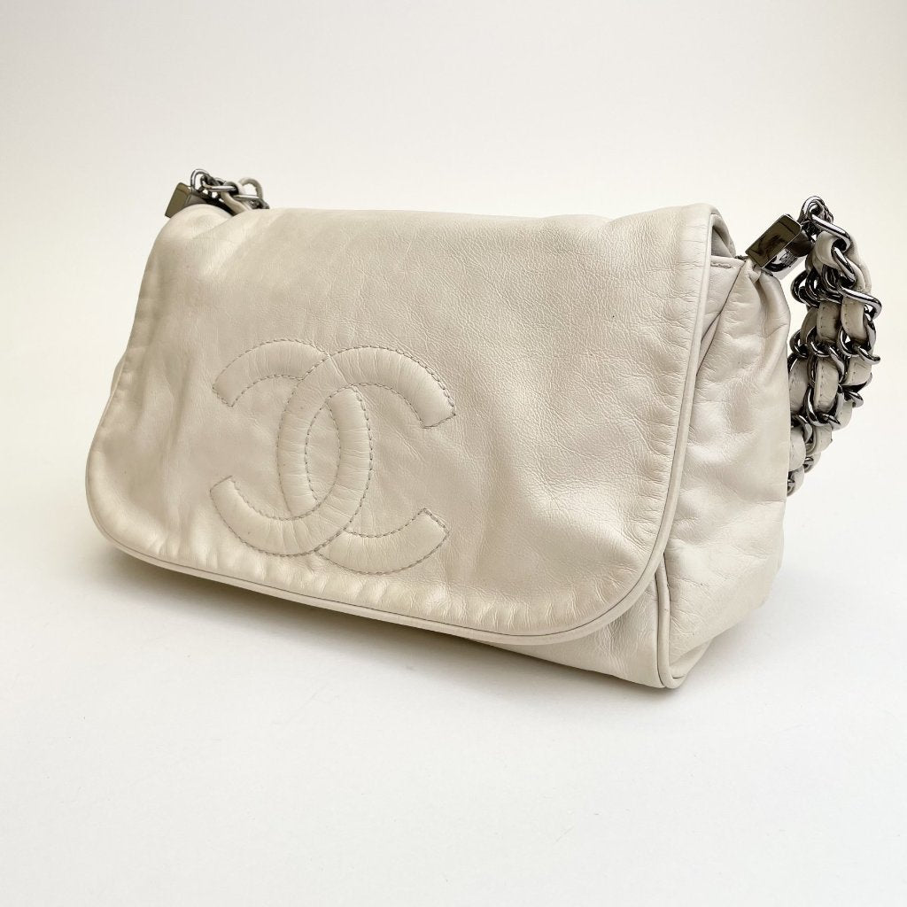 Ivory CC Seasonal Flap Bag