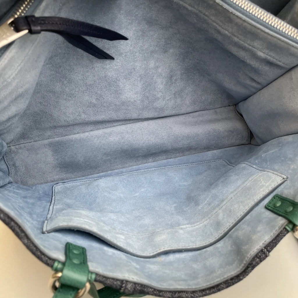 Etiquette 2-Way Denim Tote Bag