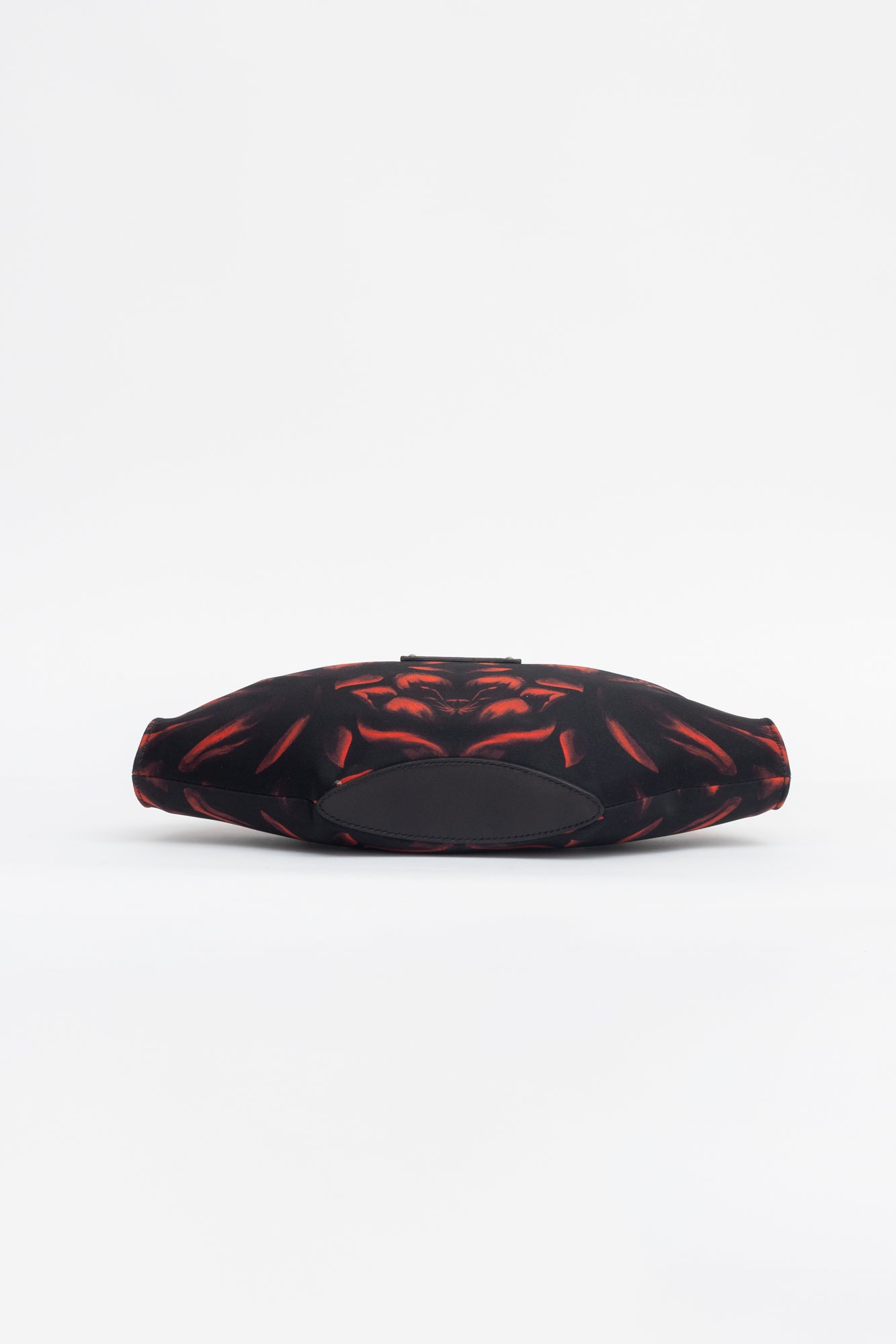 Silk Red Night Tulip Folded Clutch Silk