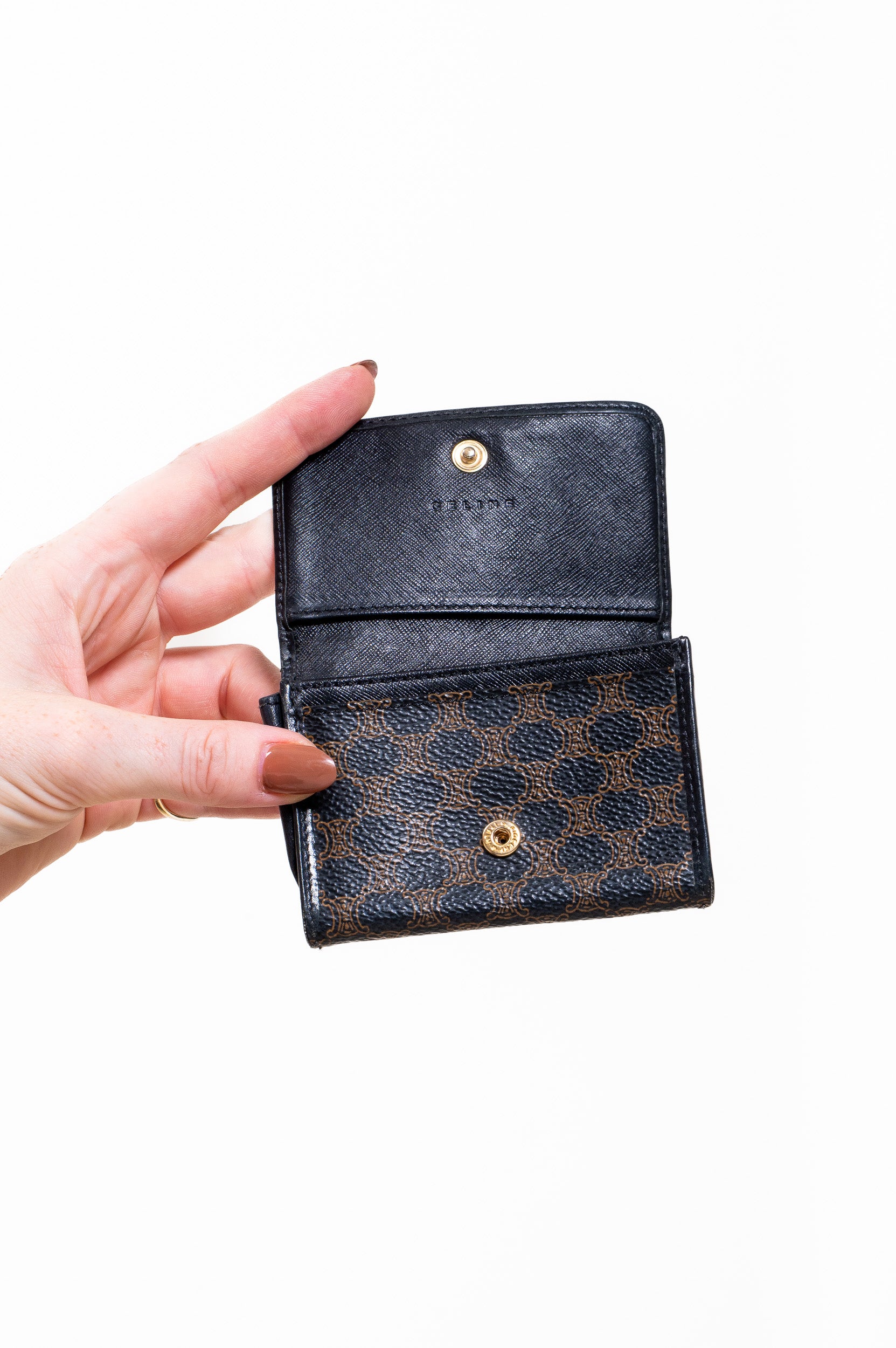 Black/Brown Change Pouch