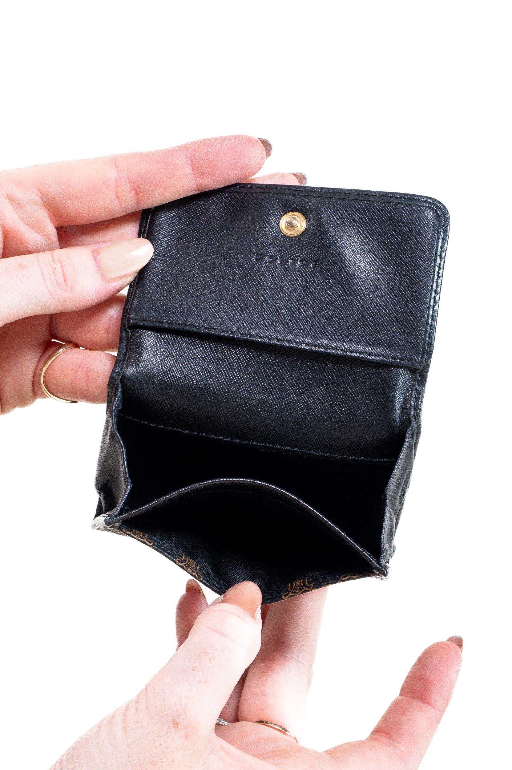 Black/Brown Change Pouch