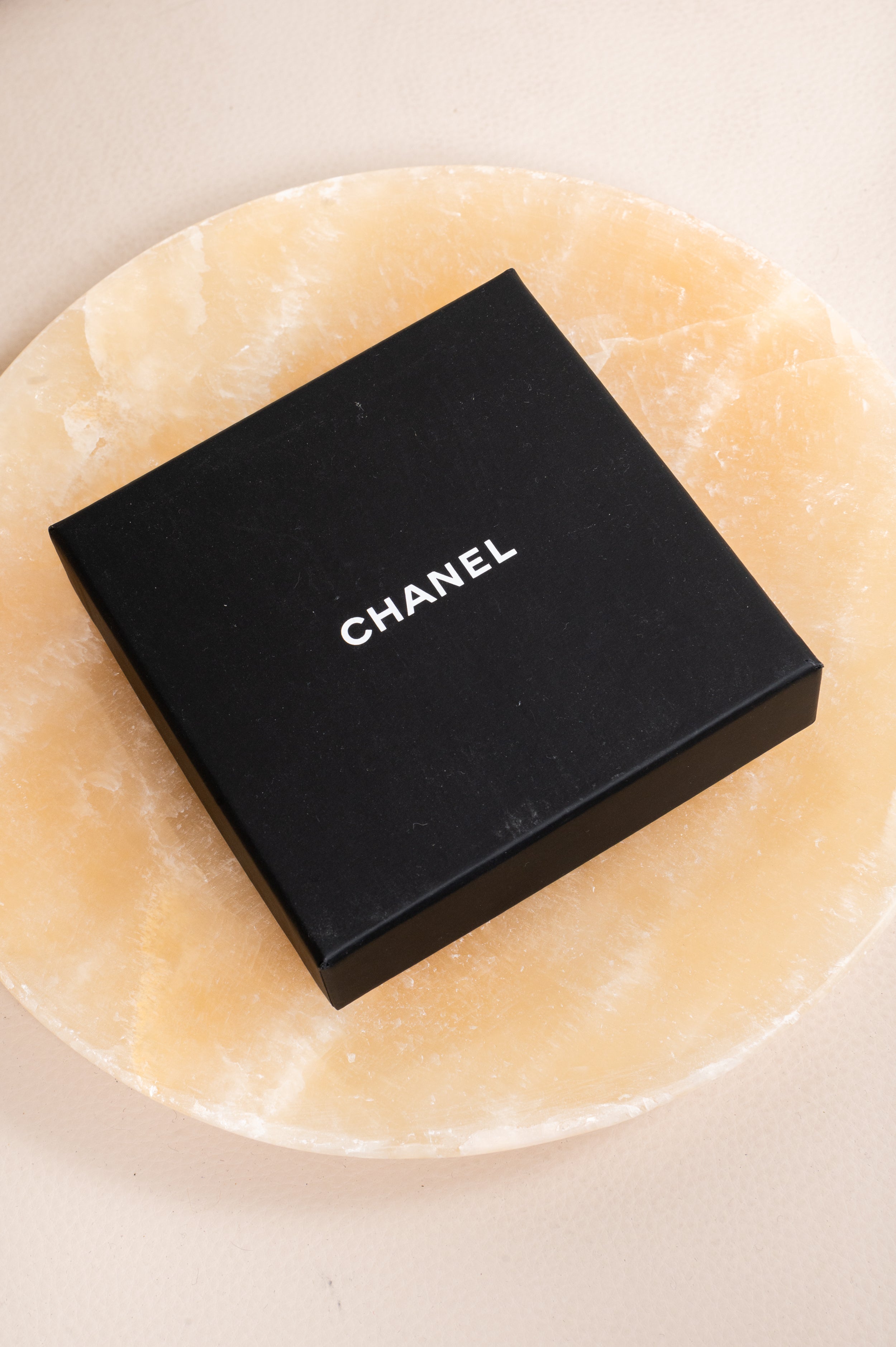 Gold CC Charm Anklet