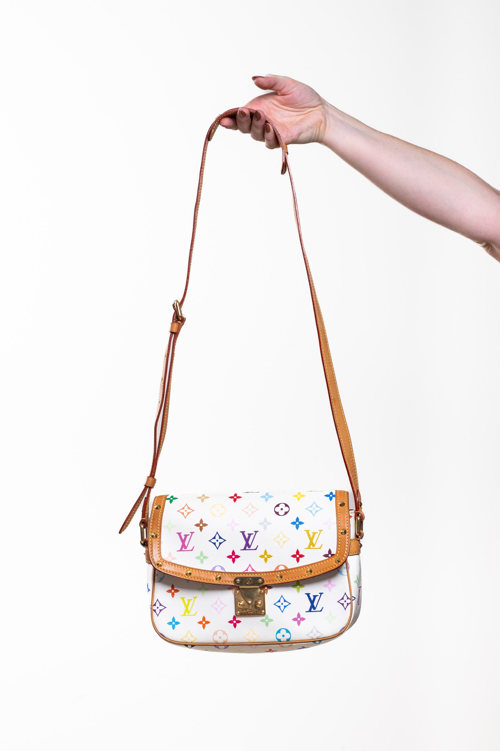 Vintage Monogram White Multicolore Sologne
Shoulder Bag