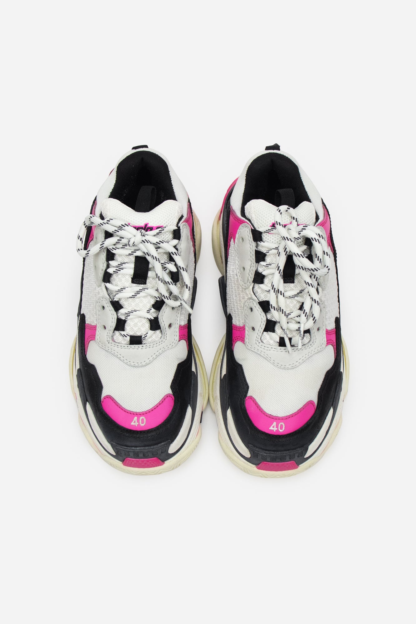 Pink Triple S Sneakers