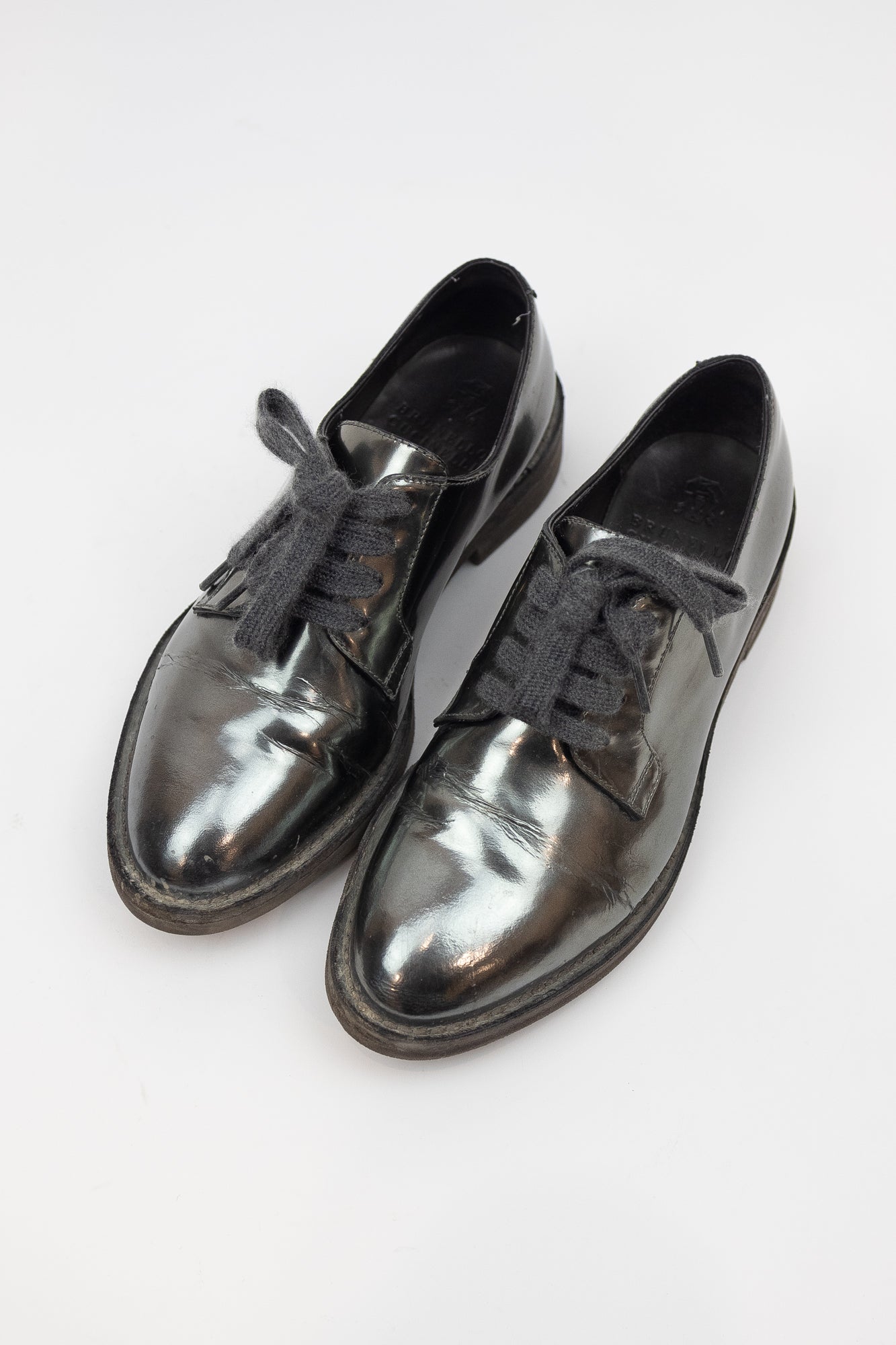 Green Metallic Patent Loafer