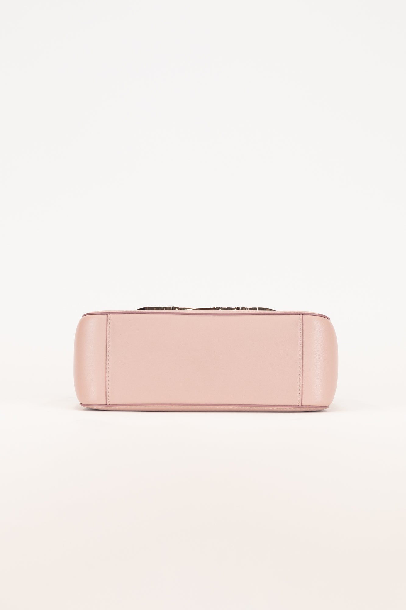 Pink Leather Crossbody